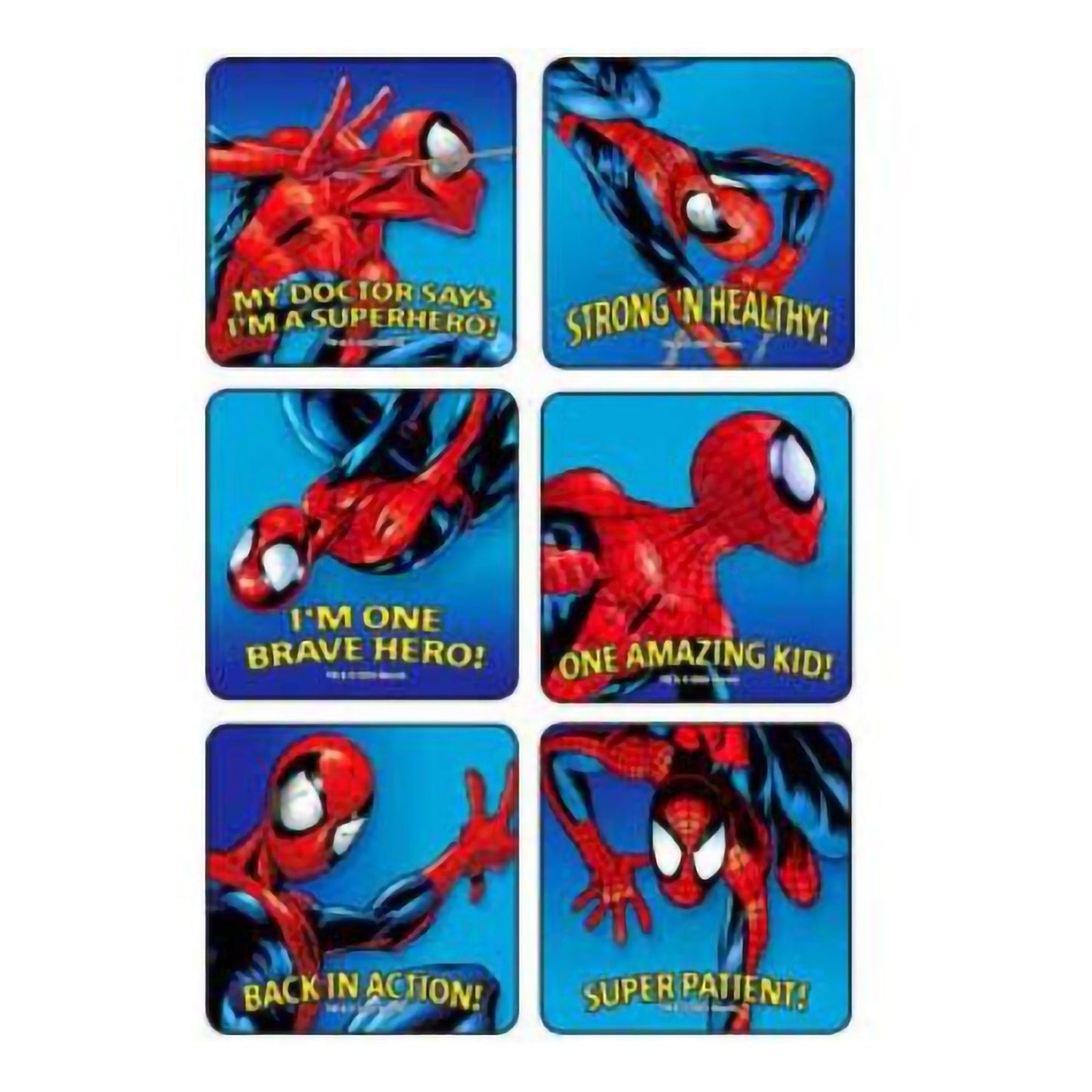 Kids Love Stickers Sticker Spider-Man Strong n Healthy