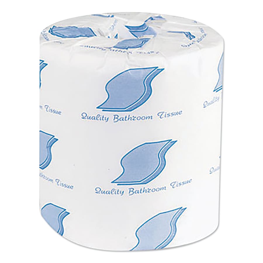General Liners 2-Ply Bath Tissue Roll, 4.5 in L x 3.8 in W Per Sheet, Standard Size (GEN500)