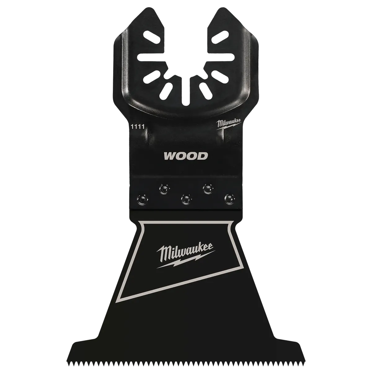 Milwaukee 2-1/2” High Carbon Steel Wood Universal Fit Oscillating Multi-Tool Blade (3 PK) 49-25-1113