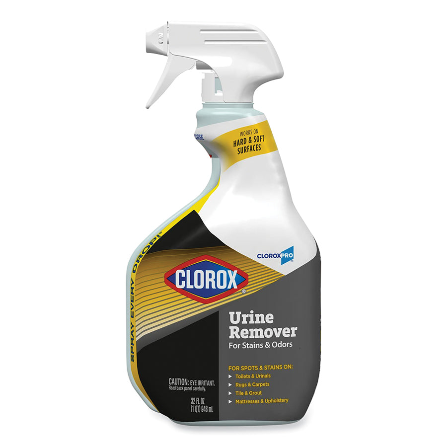 Clorox Urine Remover, 32 oz, Spray Bottle, Clean Floral (CLOX31036)