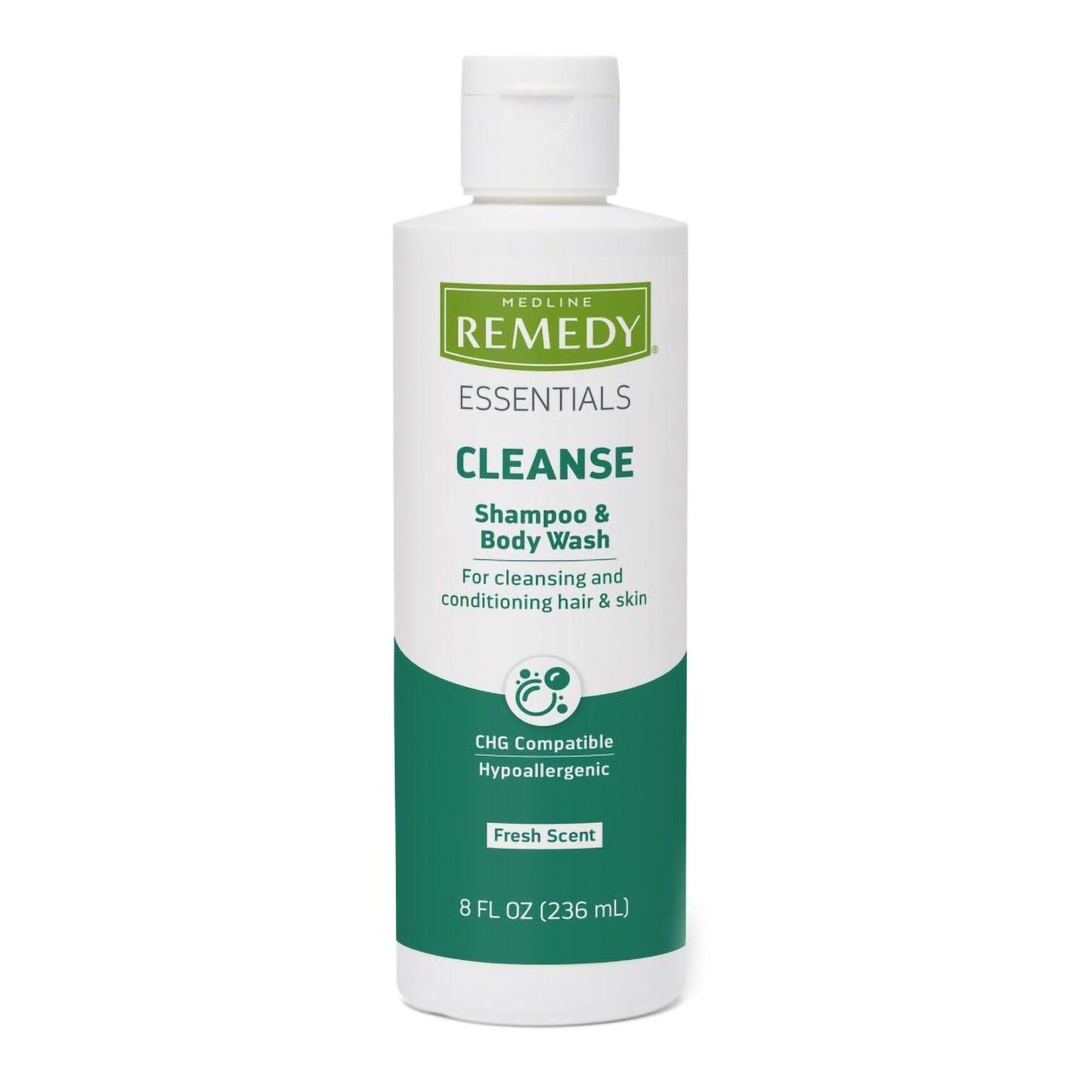 Remedy Essentials Shampoo and Body Wash Flip Top Bottle Citrus Vanilla Scent