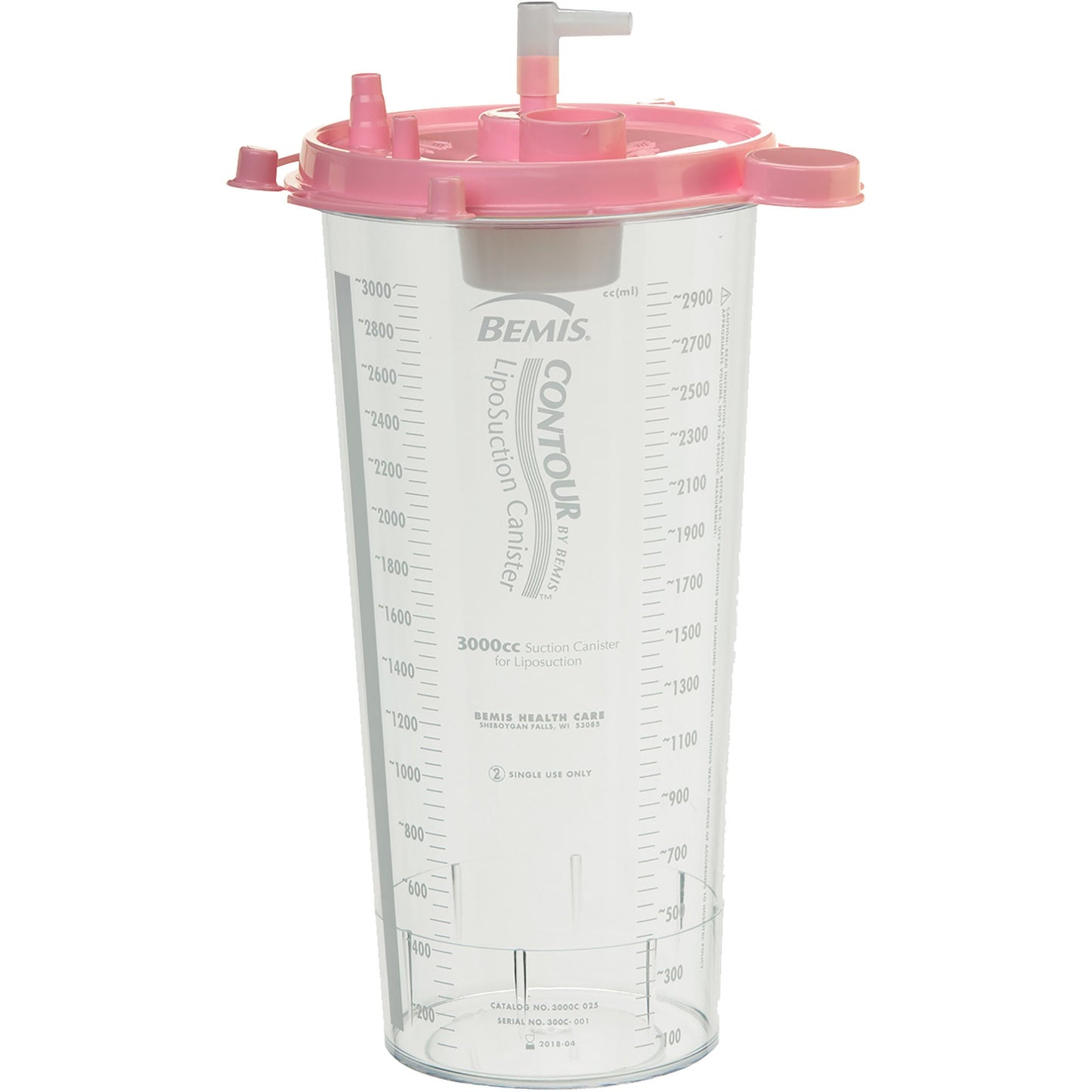 Contour Suction Canister Sealing Lid
