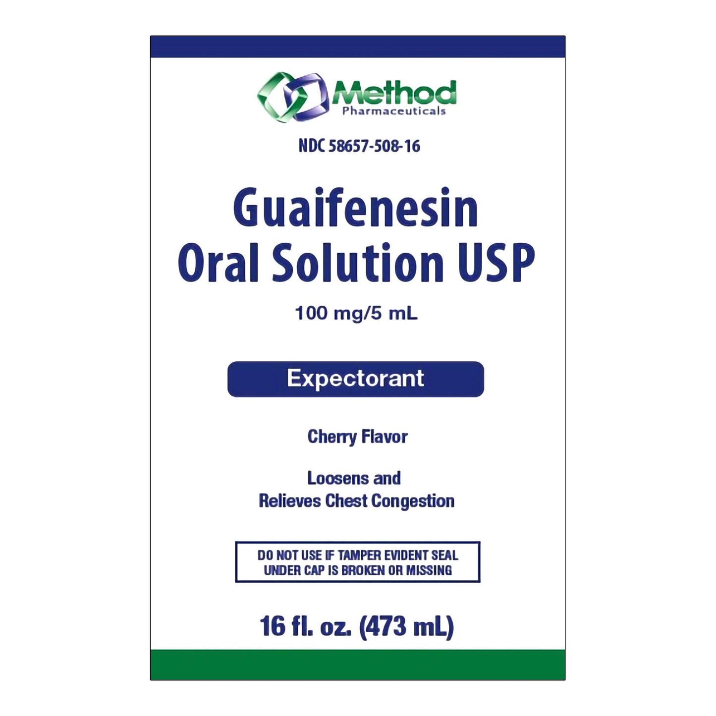 Method Pharmaceuticals Guaifenesin Liquid
