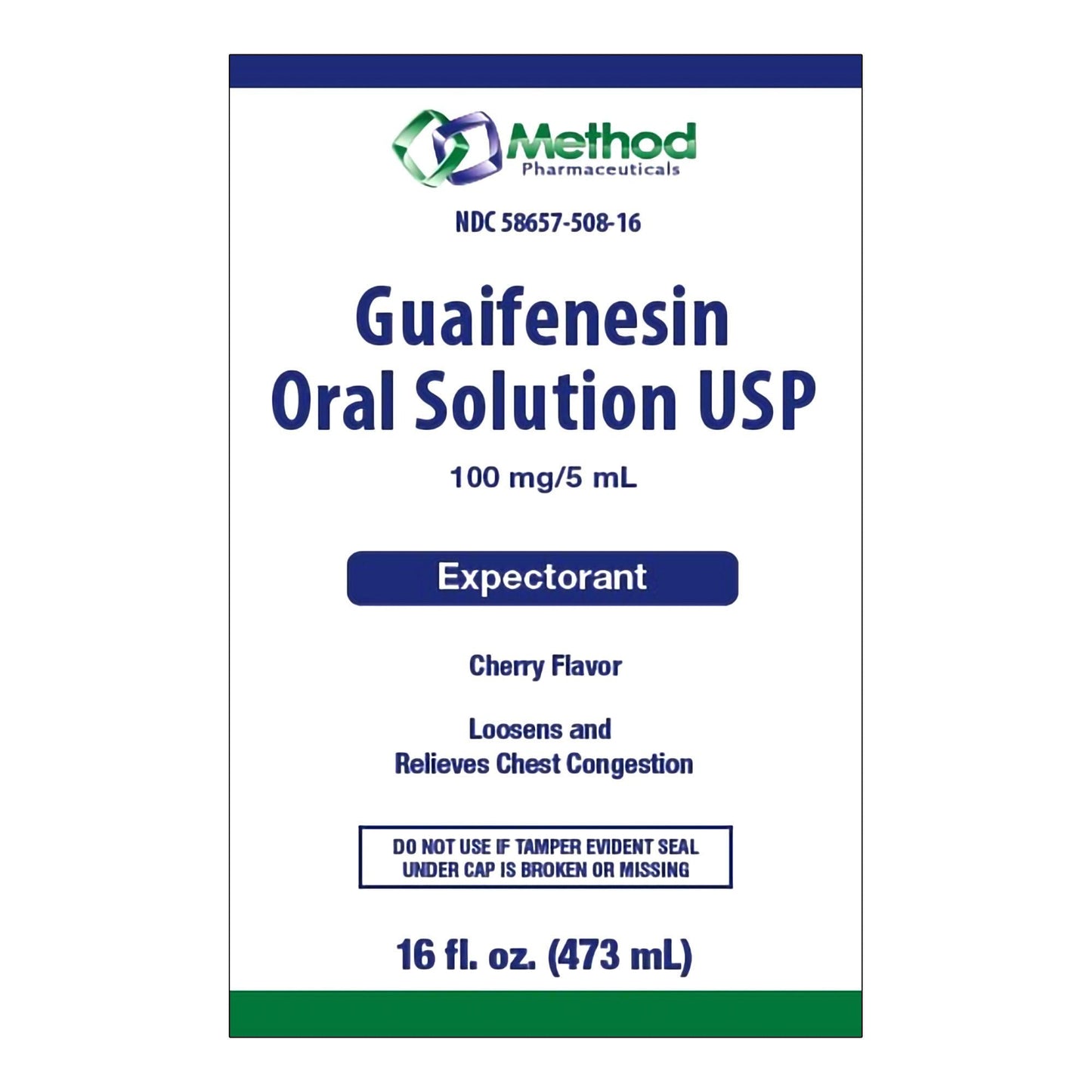 Method Pharmaceuticals Guaifenesin Liquid