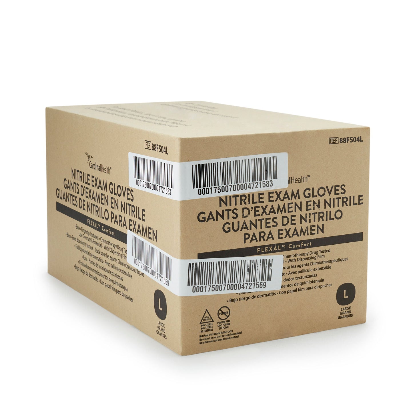 FLEXAL™ Comfort Nitrile Exam Gloves, Blue - view 6