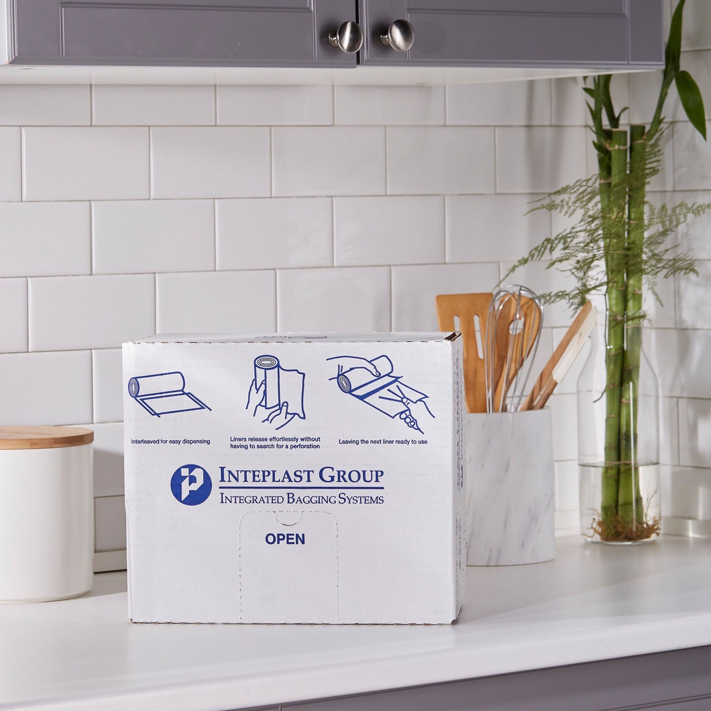 McKesson Extra Heavy Duty Trash Bags, White