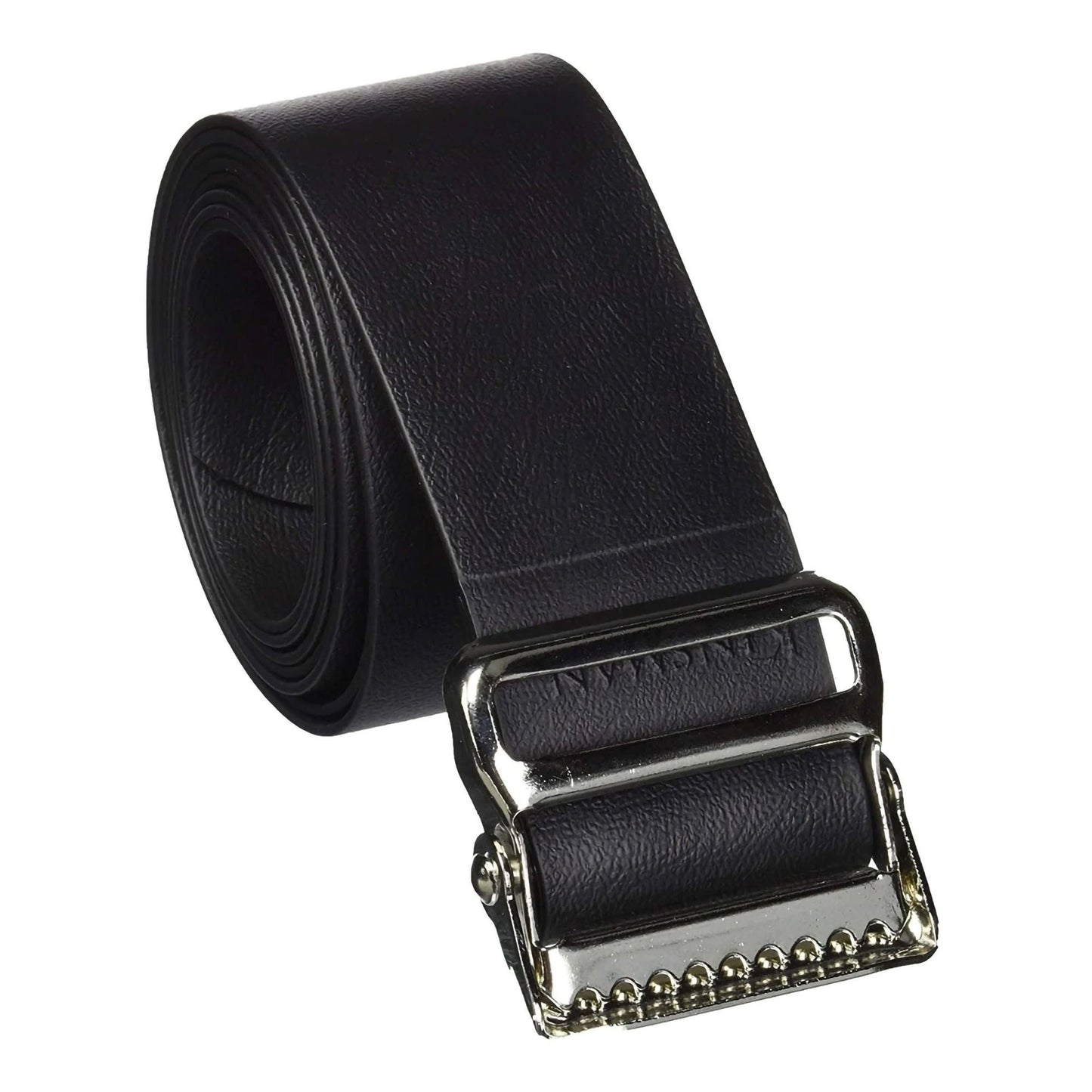 Easi-Care Gait Belt 72 Inch Length Black Vinyl Coated Webbing