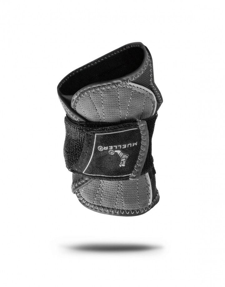 Mueller Hg80 Wrist Brace Hydracinn Fabric / Steel Left or Right Hand Black