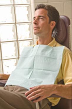 Aqua-Gard® Nonsterile White Dental Bib