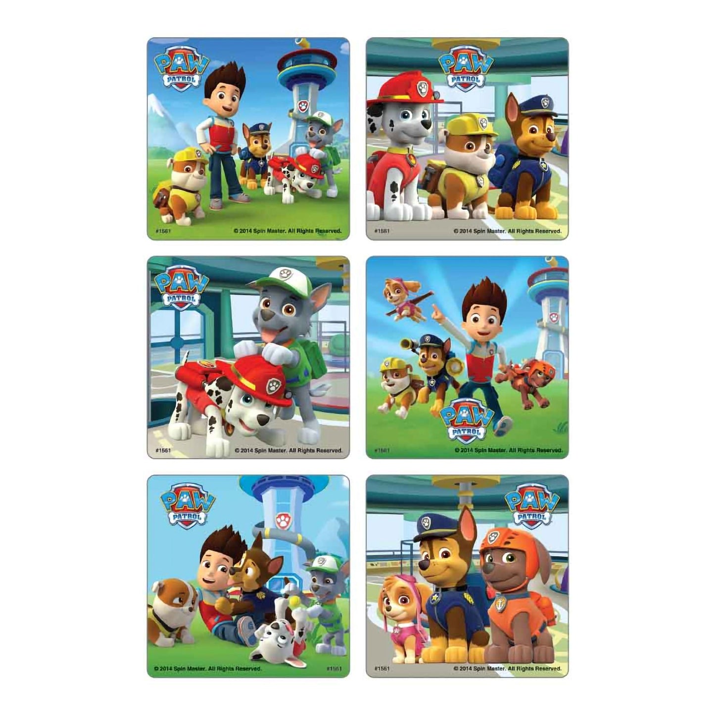 Disney Sticker PAW Patrol Scenes