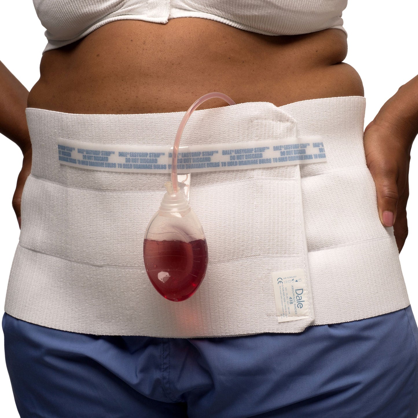 Dale® 3 Panel Abdominal Binder with EasyGrip™ Strip, 46 – 62 Inch Waist