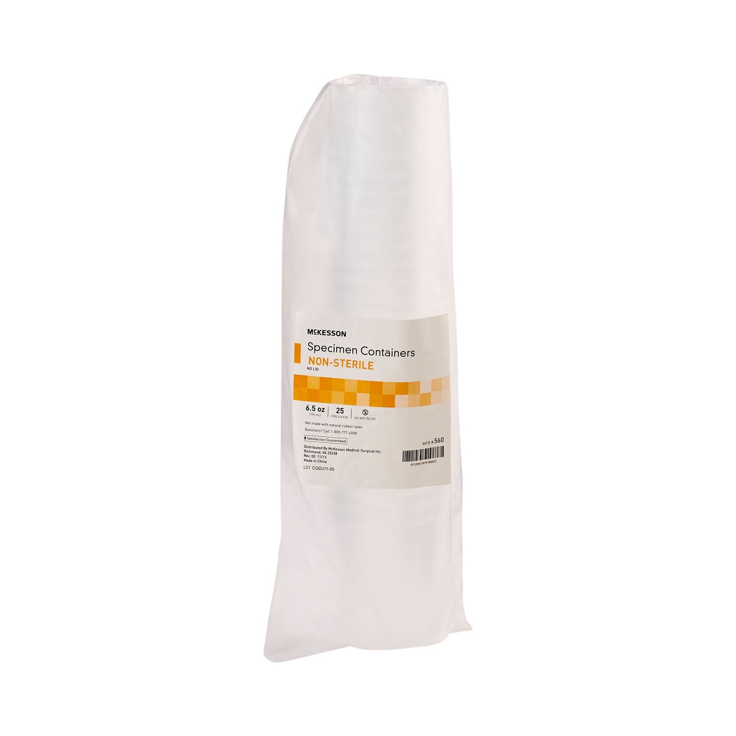 McKesson Specimen Container