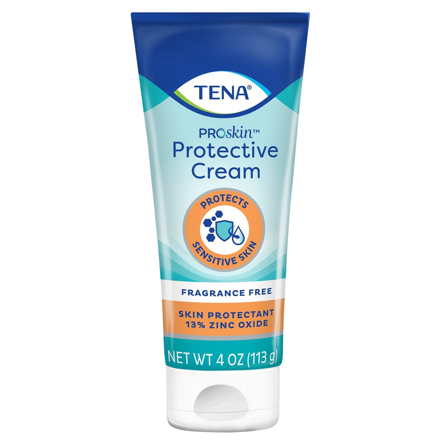 TENA Proskin Protective Cream Skin Protectant Tube Unscented Cream CHG Compatible