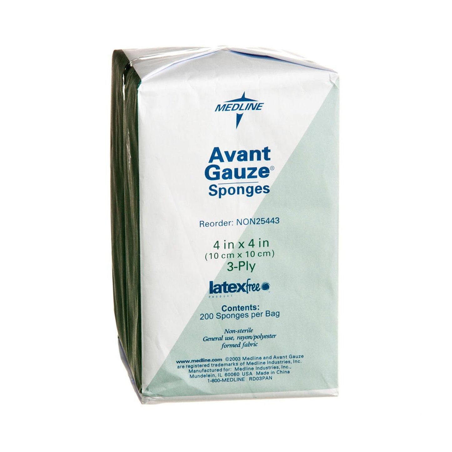 Avant Gauze® Nonwoven Sponge, 3-Ply
