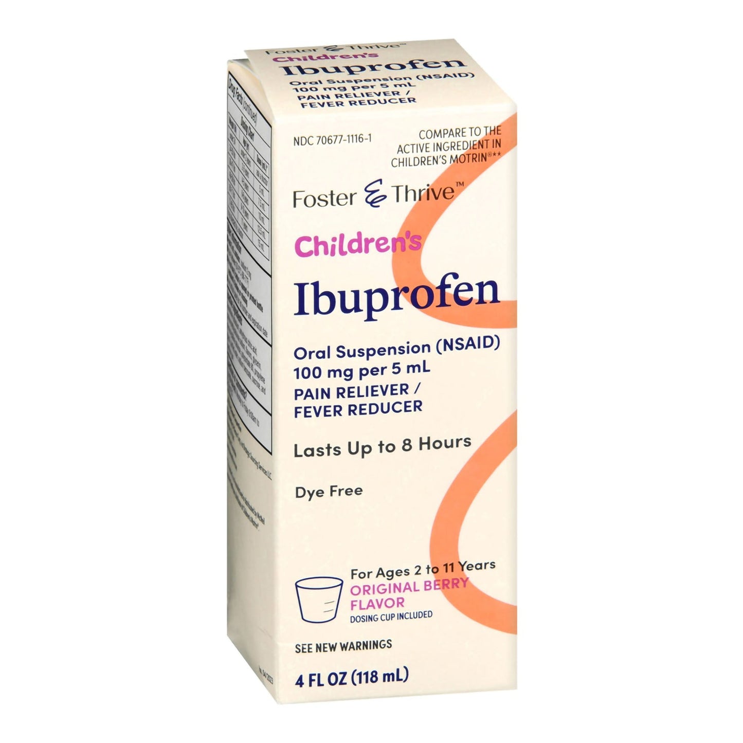 Foster & Thrive™ Children's Ibuprofen Oral Suspension, Original Berry