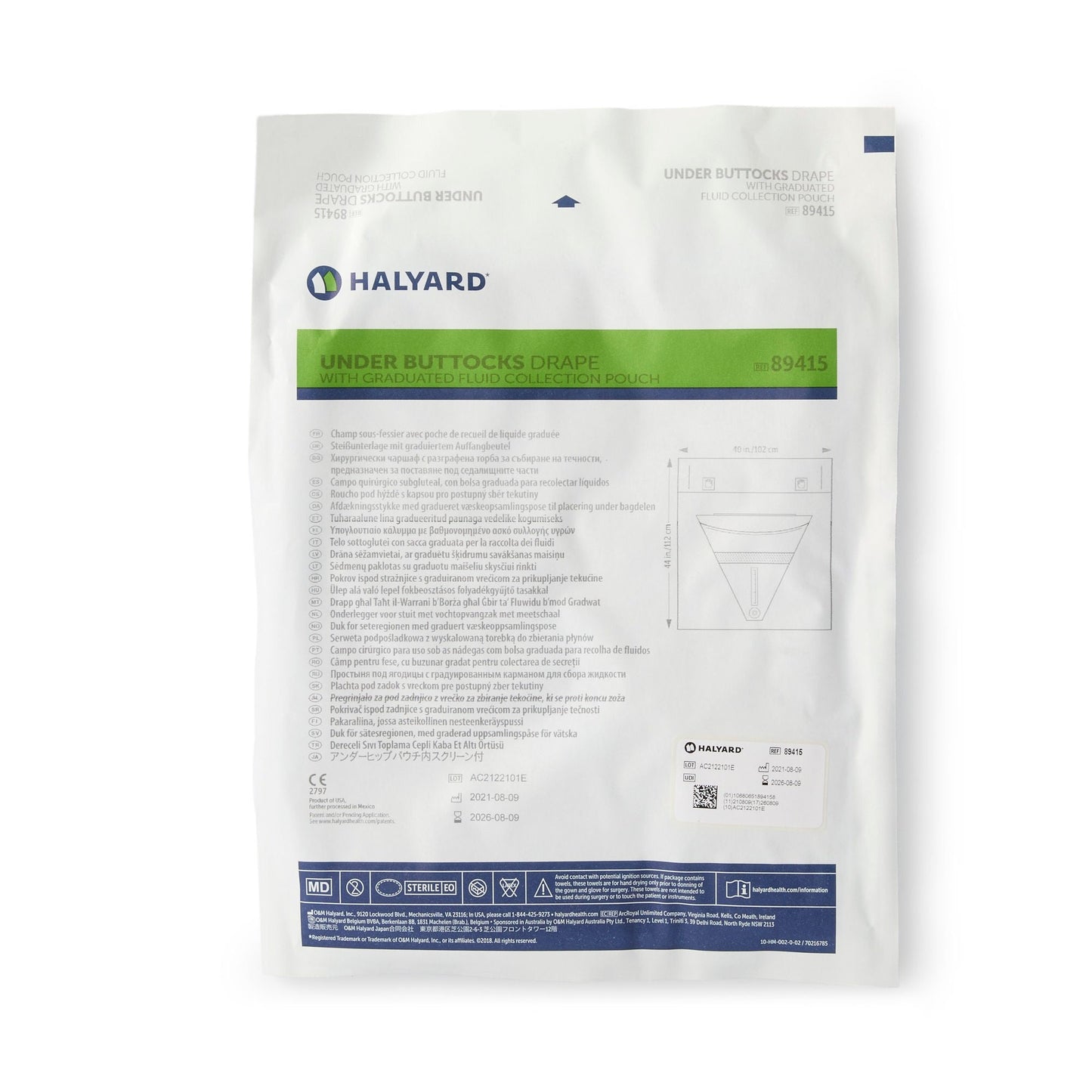 Halyard Sterile Under Buttocks Obstetrics / Gynecology Drape