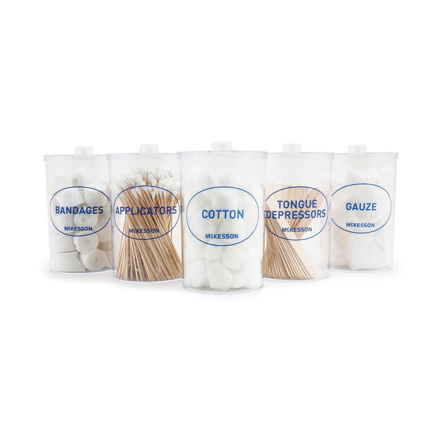 McKesson Plastic Labeled Sundry Jar