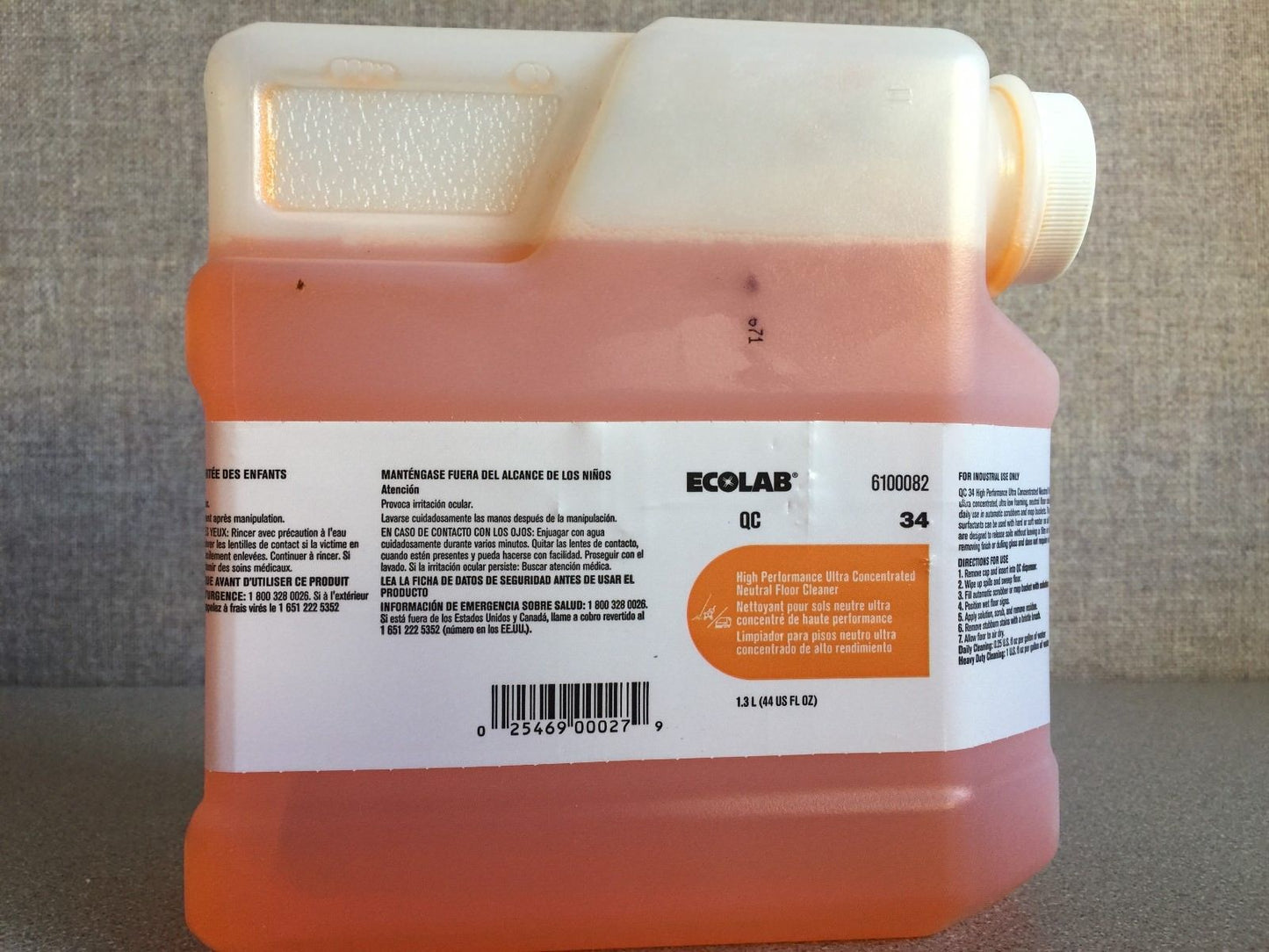 Ecolab® 1:128 Floor Cleaner Liquid