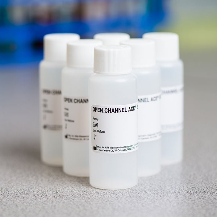 ACE Open Channel Bottle ACE, ACE Alera and VetACE Analyzers