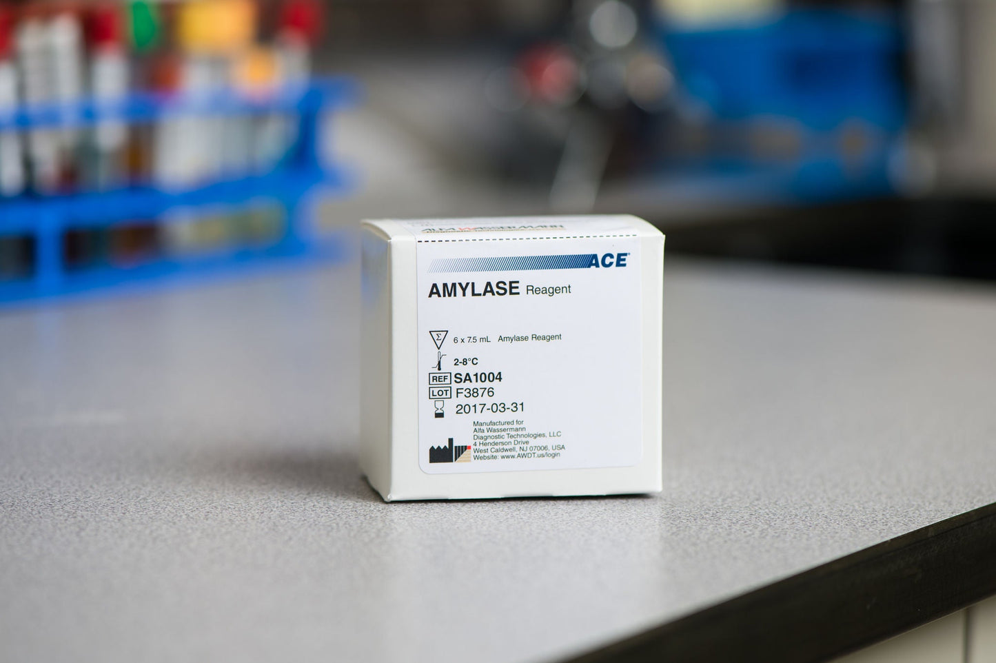 General Chemistry Reagent Amylase For Ace / Nexct Analyzers 300 Tests