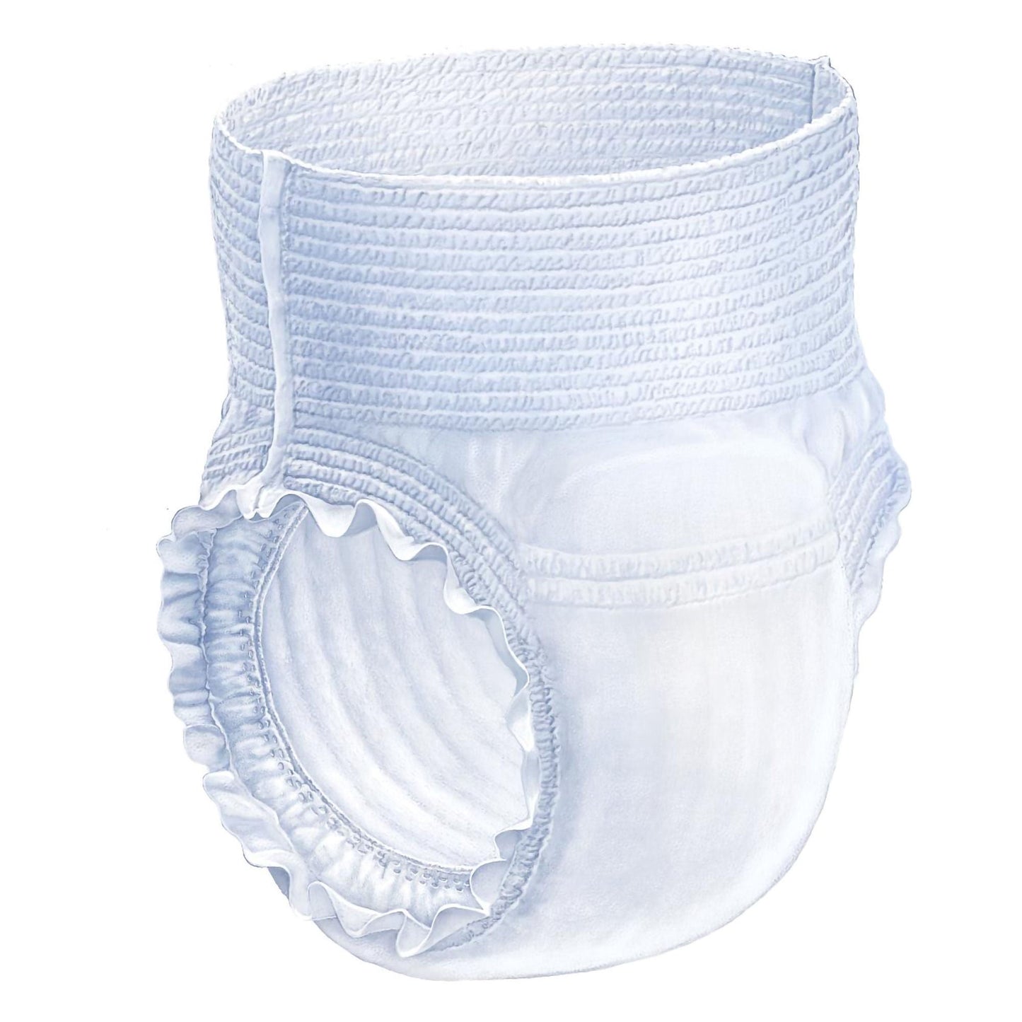 FitRight Bariatric Absorbent Underwear Pull On with Tear Away Seams Adult Unisex Disposable Heavy Absorbency