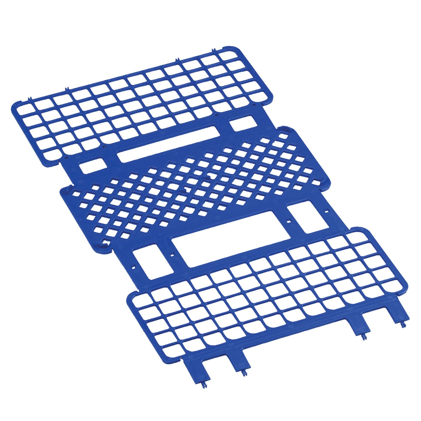 Heathrow Scientific Test Tube Rack, 2-2/5 x 4-1/8 x 9-2/3 Inch