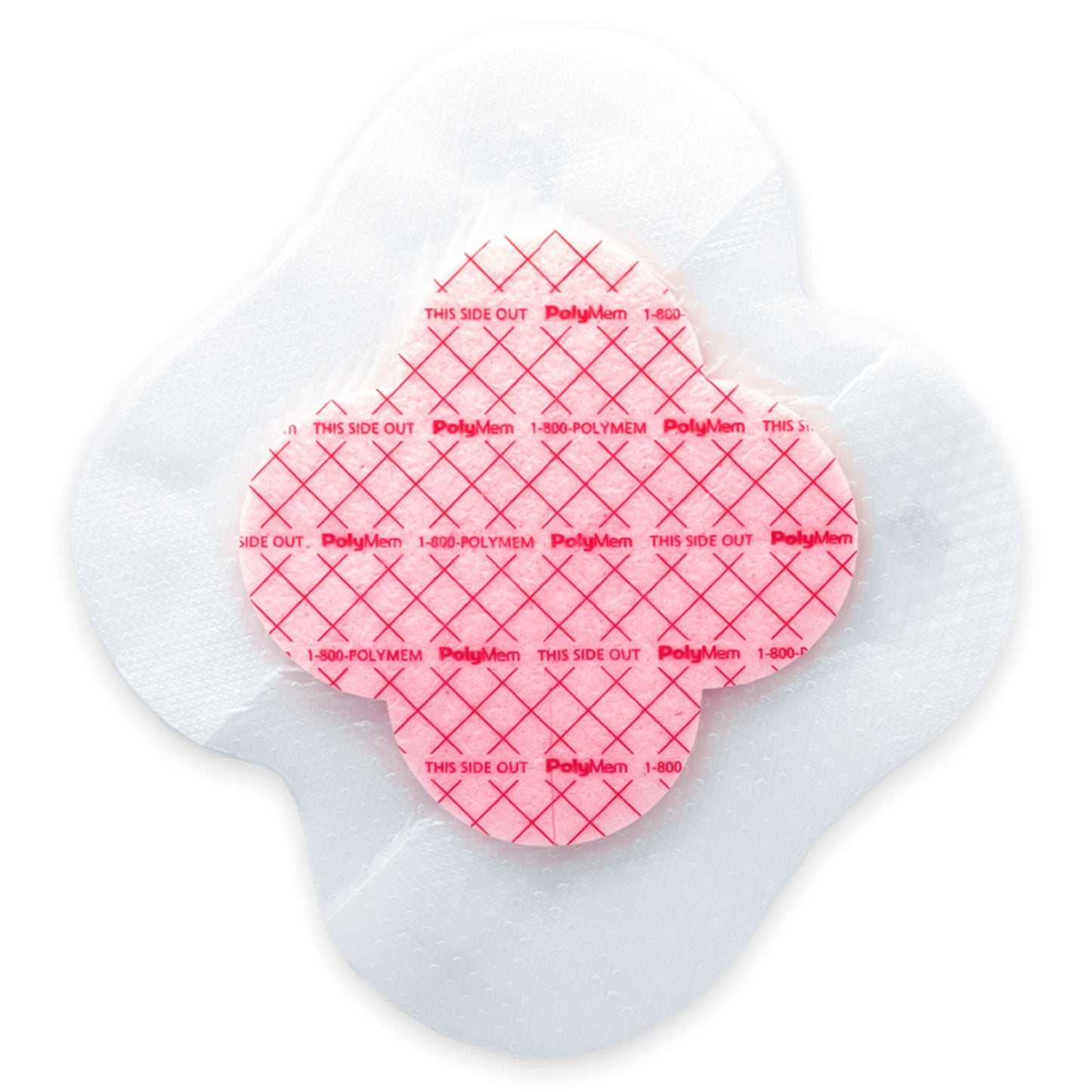 PolyMem VariSite Foam Dressing With Border Film Backing Silicone Border Adhesive Multishape