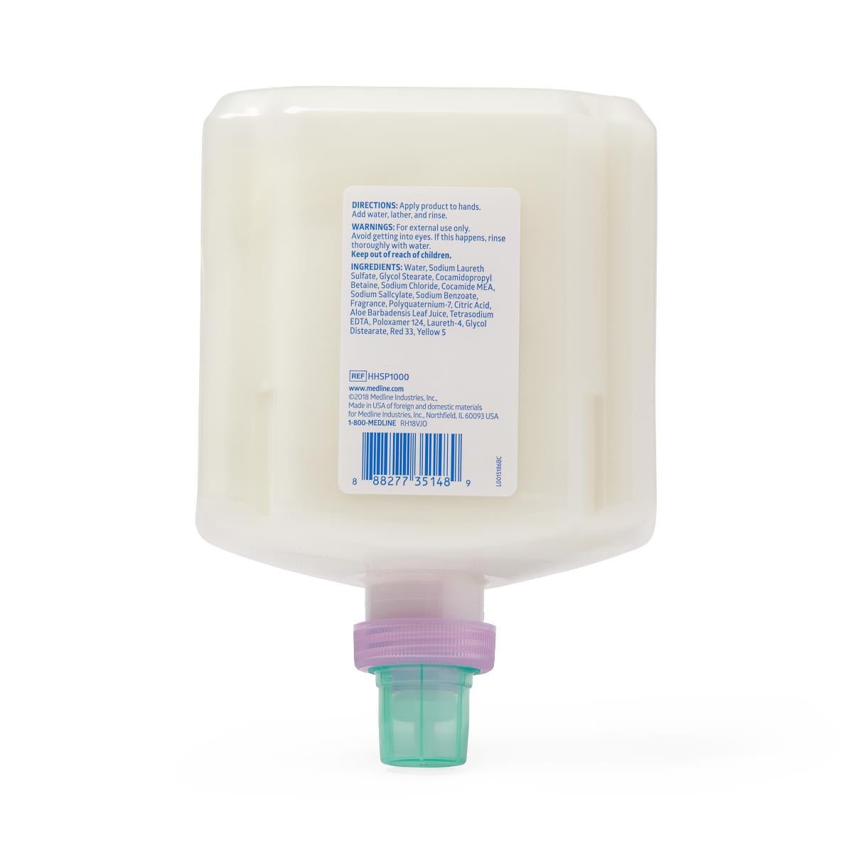 Medline Soap Lotion Dispenser Refill Bottle Scented