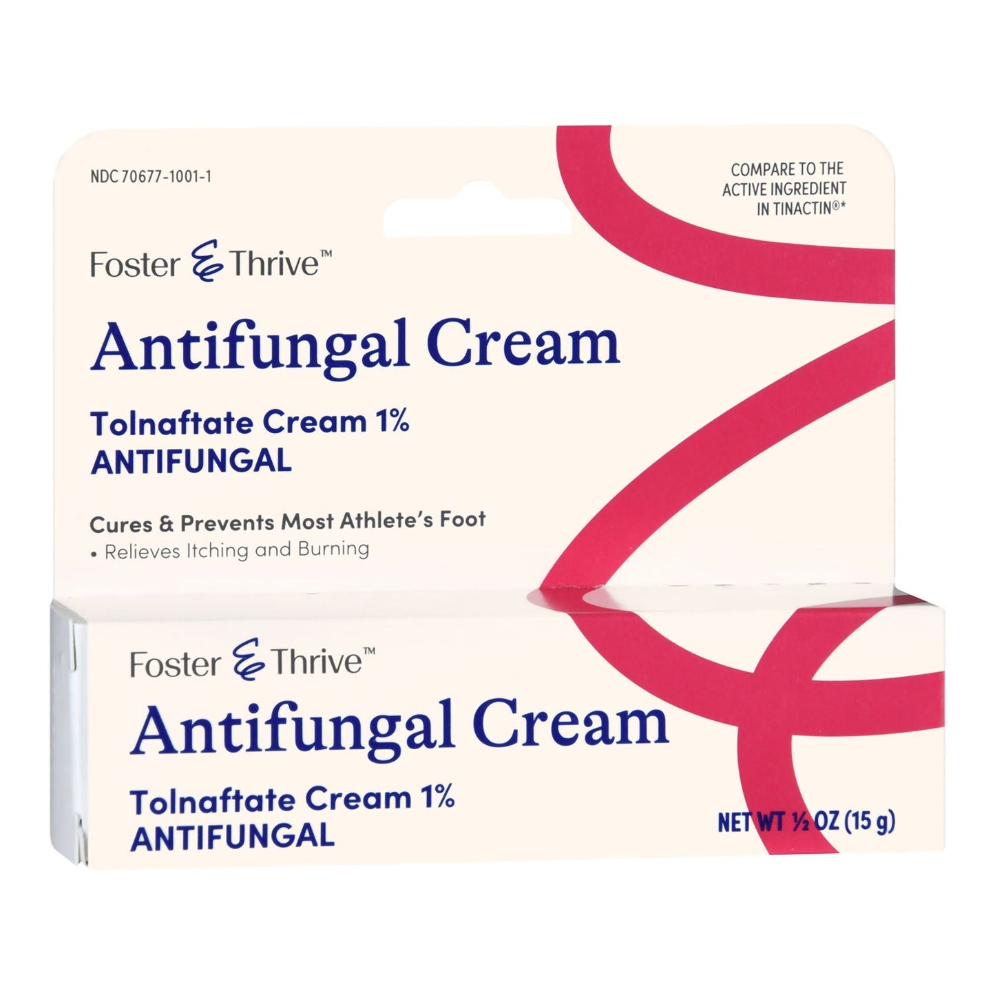 Foster & Thrive™ Antifungal Cream Tolnaftate 1%, tube
