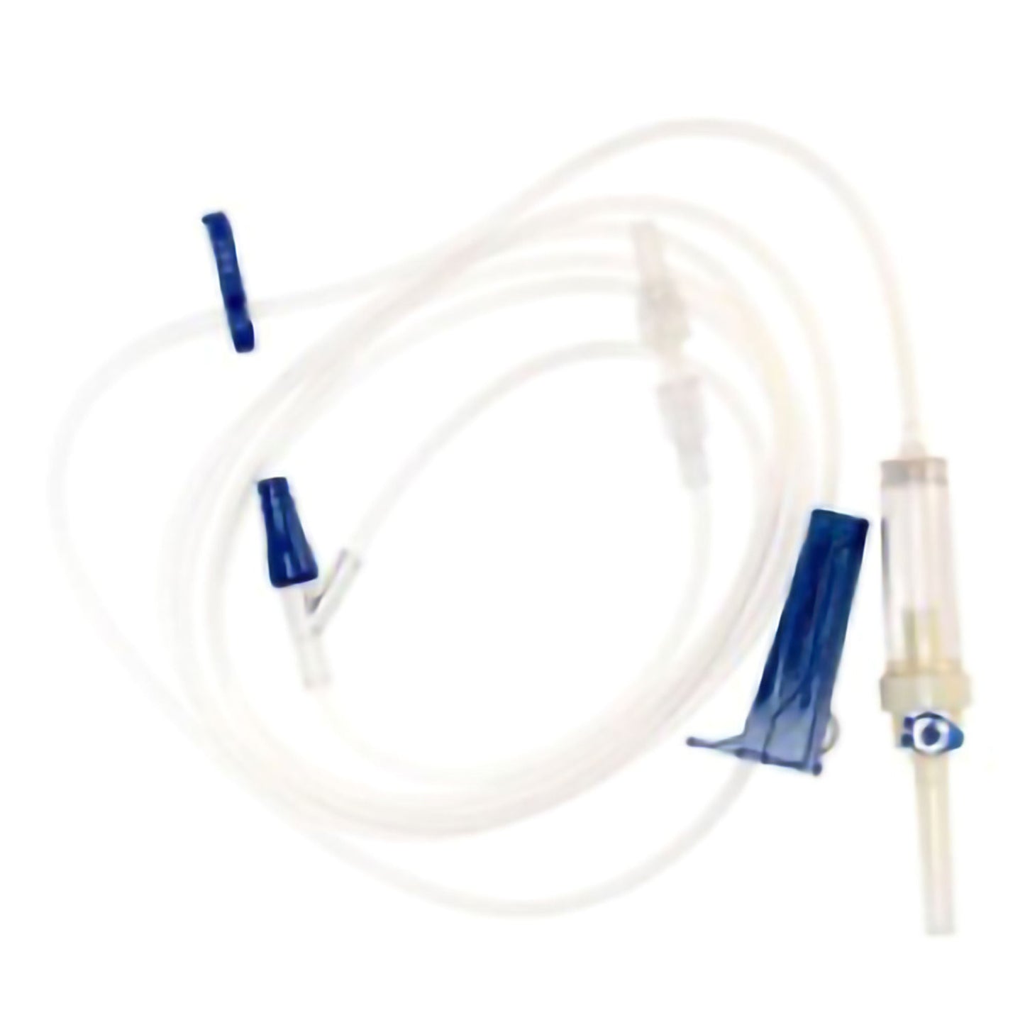 TrueCare IV Pump Set Pump 1 Port 10 Drops / mL Drip Rate Without Filter 102 Inch Tubing Solution