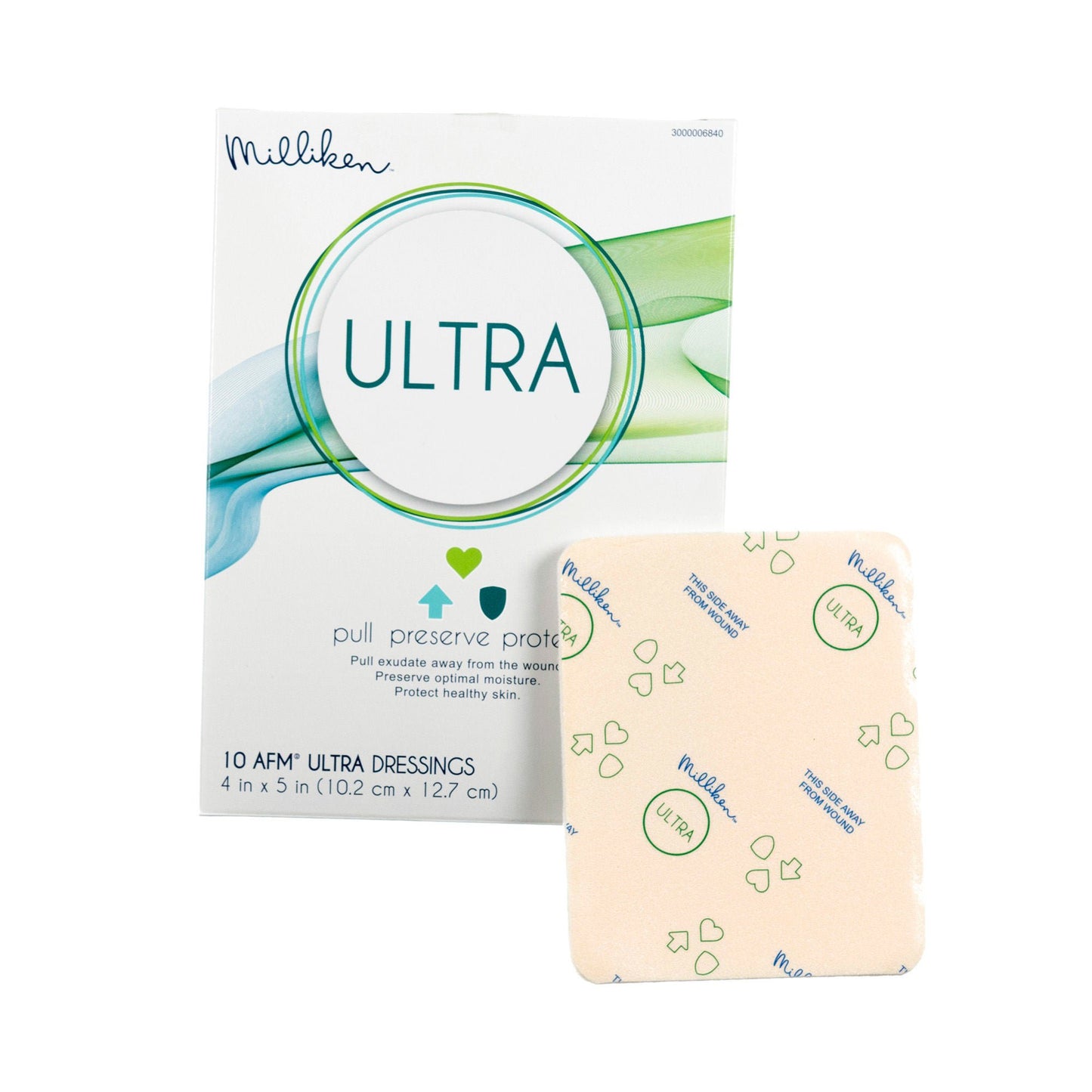 Ultra Nonadhesive without Border Foam Dressing