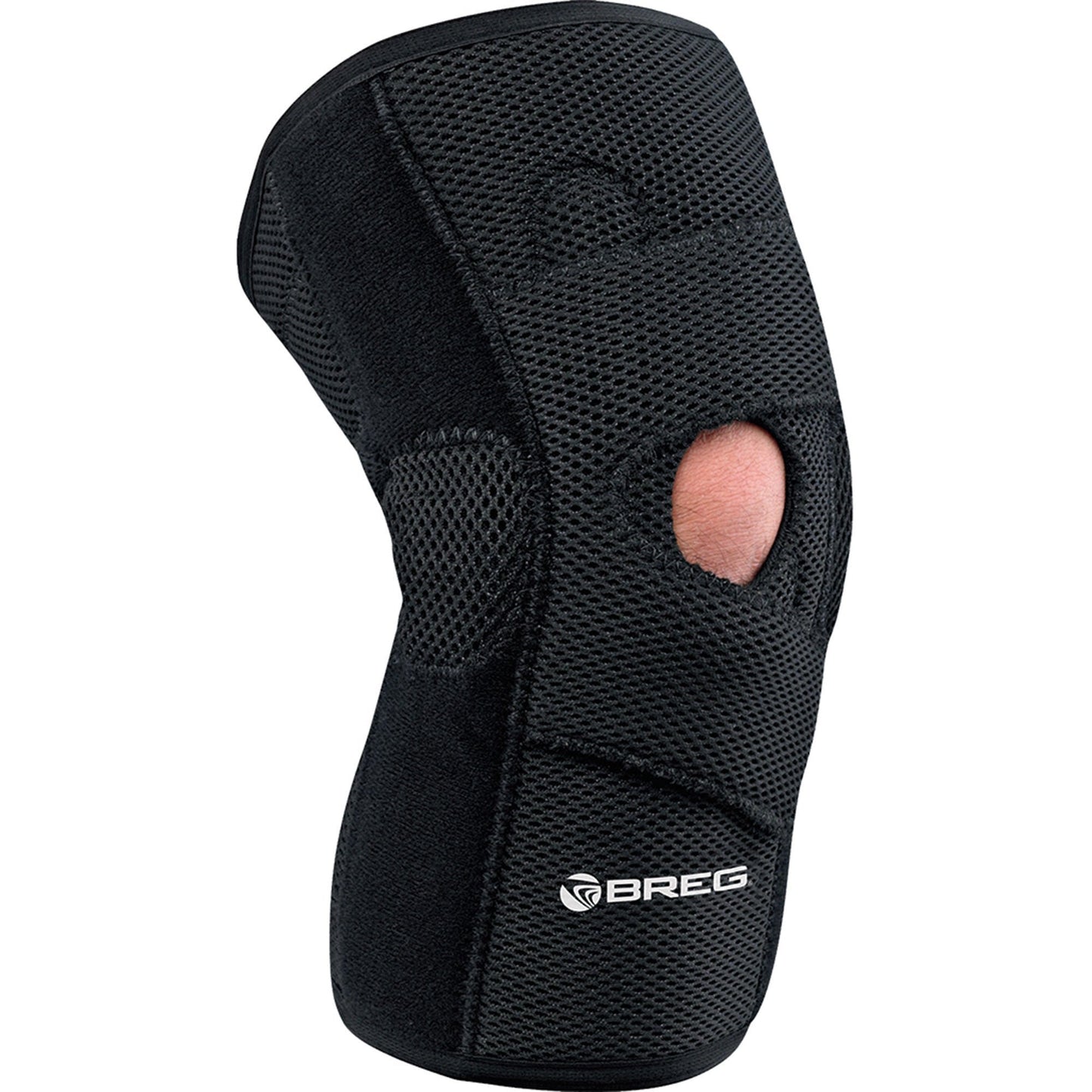 Breg Lateral Stabilizer Knee Brace Hook and Loop Strap Closure 18 to 21 Inch Thigh Circumference Right Knee