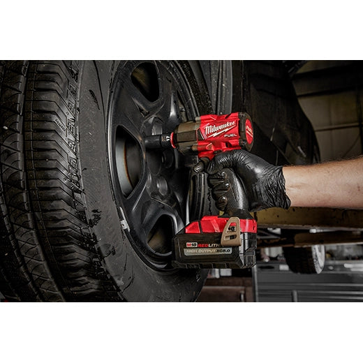 Milwaukee 3PC SHOCKWAVE Impact Duty 1/2" Drive SAE Deep 6 Point Socket Set 49-66-4485 | Multiple Drive Size Set Drive, 3-Piece