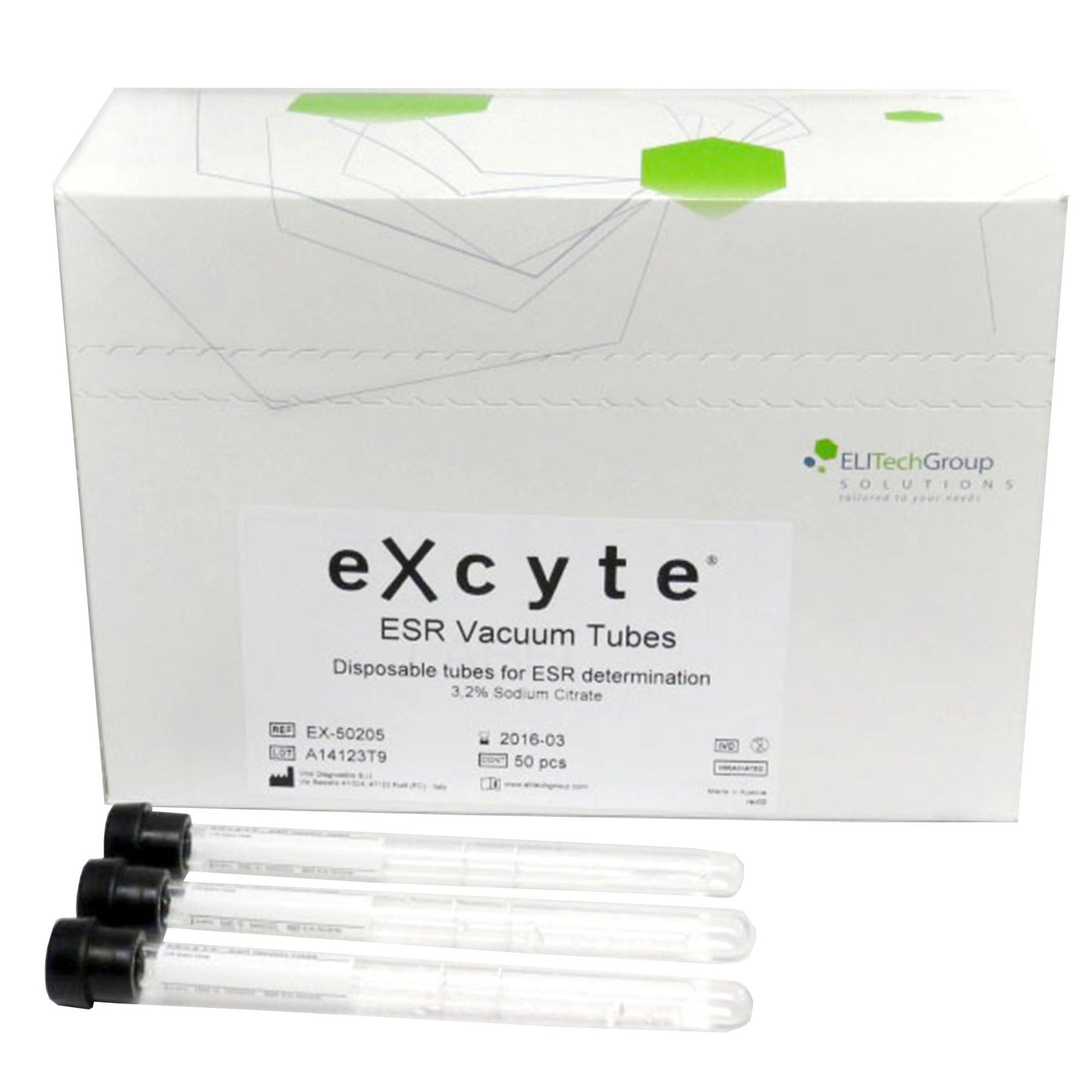 Excyte® Vacuum Glass Tube, 1 mL