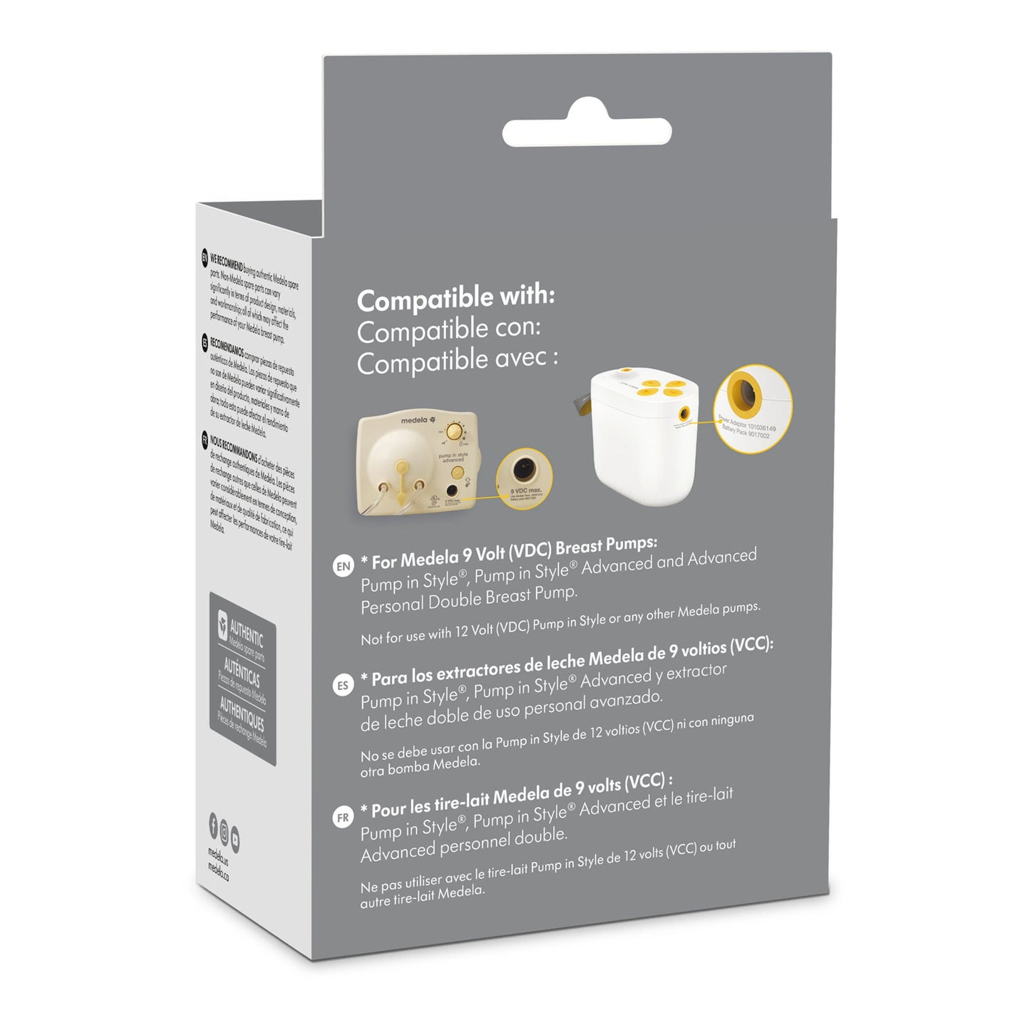Power Adapter for Pump In Style® with MaxFlow™ Breast Pumps