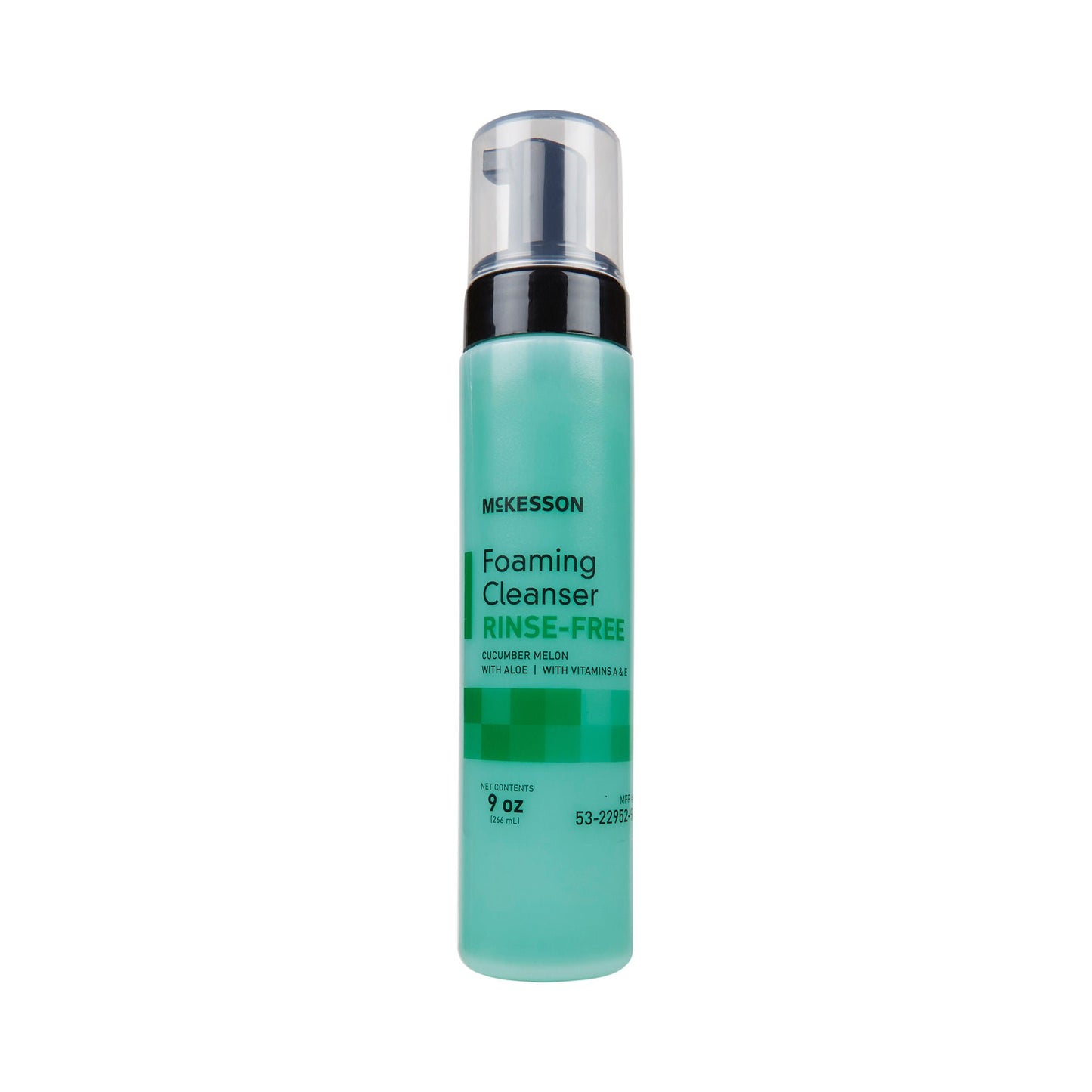 McKesson Rinse-Free Body Wash, Cucumber Melon Scent, Pump Bottle