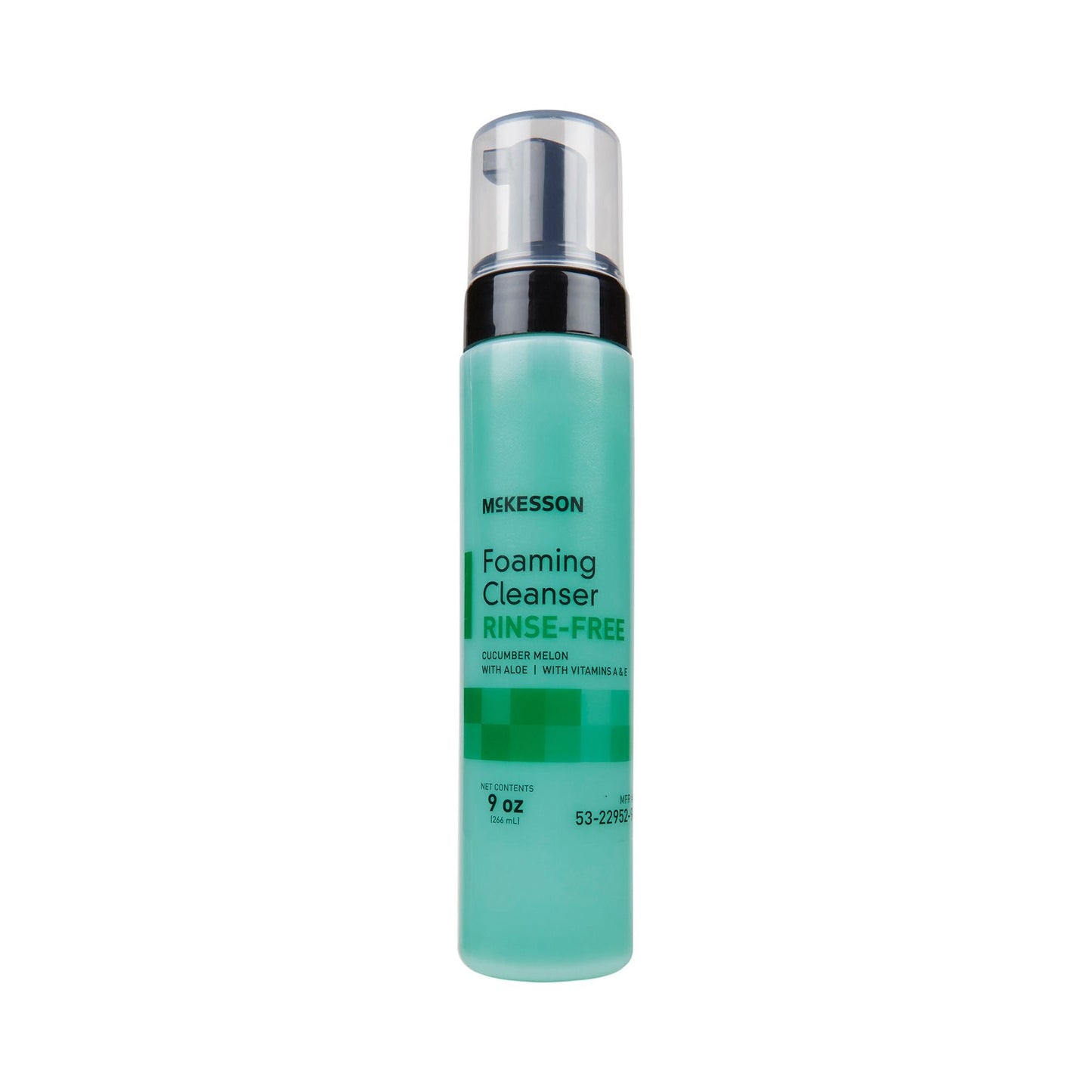 McKesson Rinse-Free Body Wash, Cucumber Melon Scent, Pump Bottle