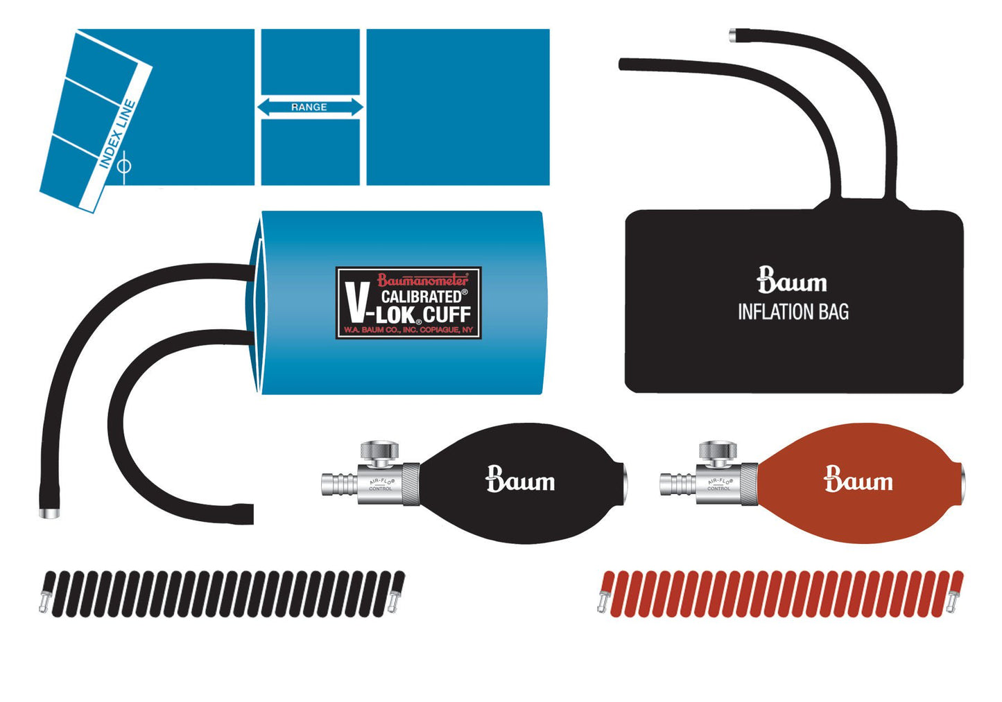 Bulb and Air-Flo® Blood Pressure Unit Inflation Bulb & Valve