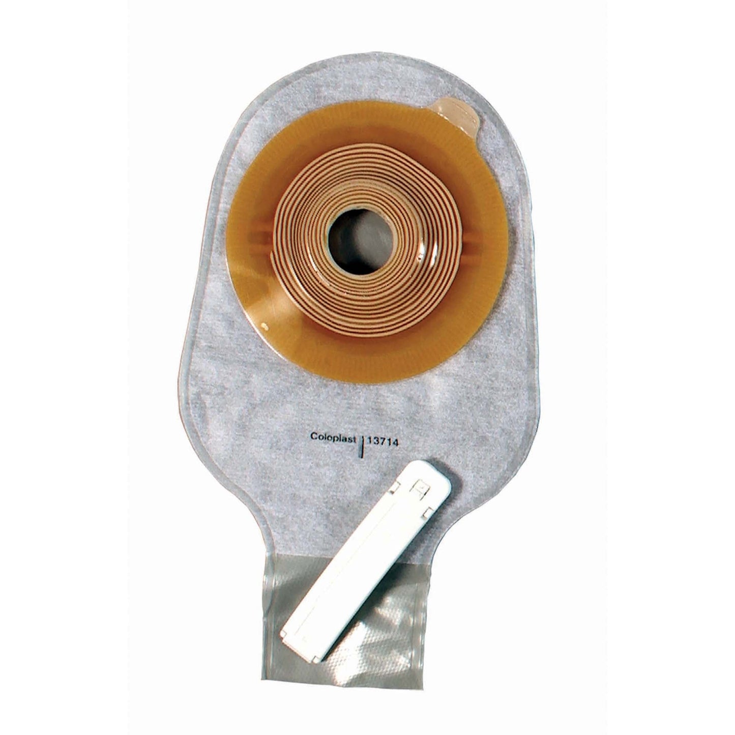 Assura® Deep Convex 1-Piece Transparent Colostomy Pouch, Stomas