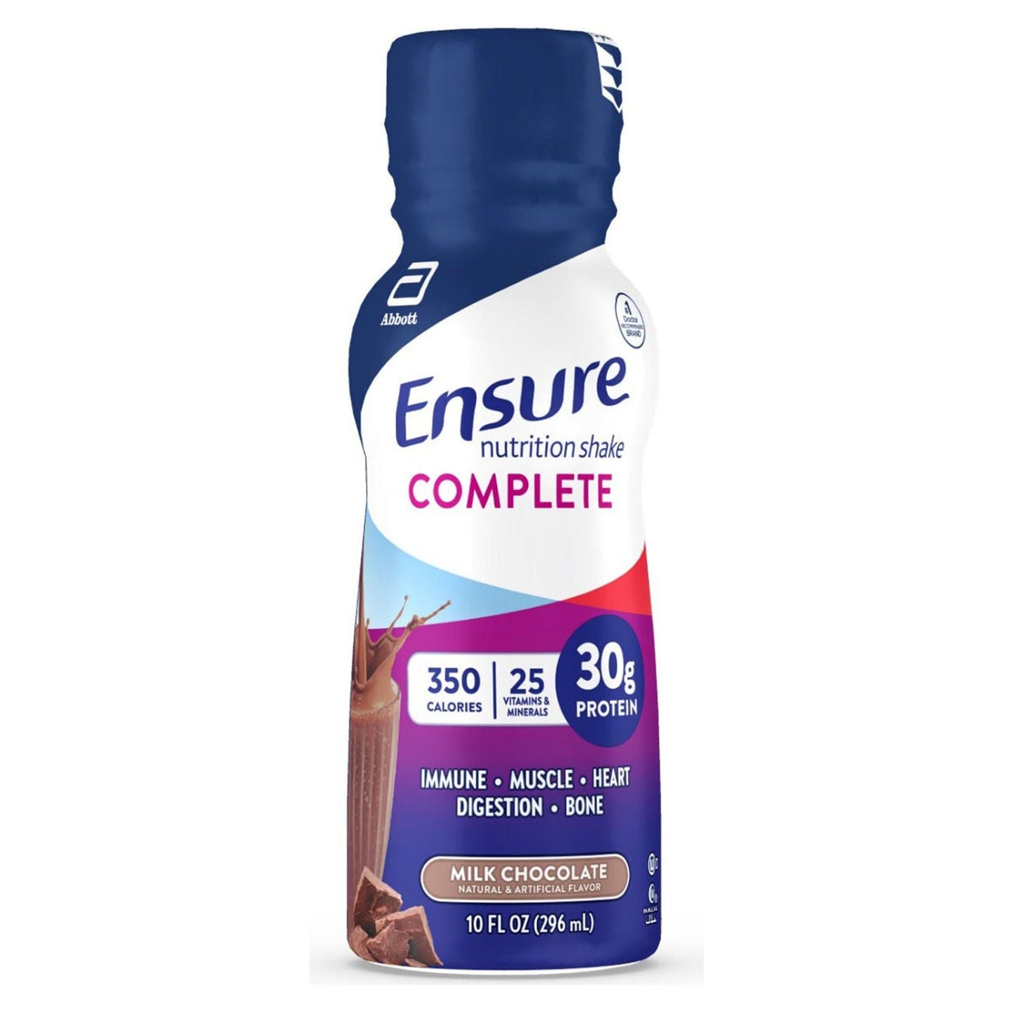 Ensure Complete® Nutrition Shake, Chocolate, Bottle