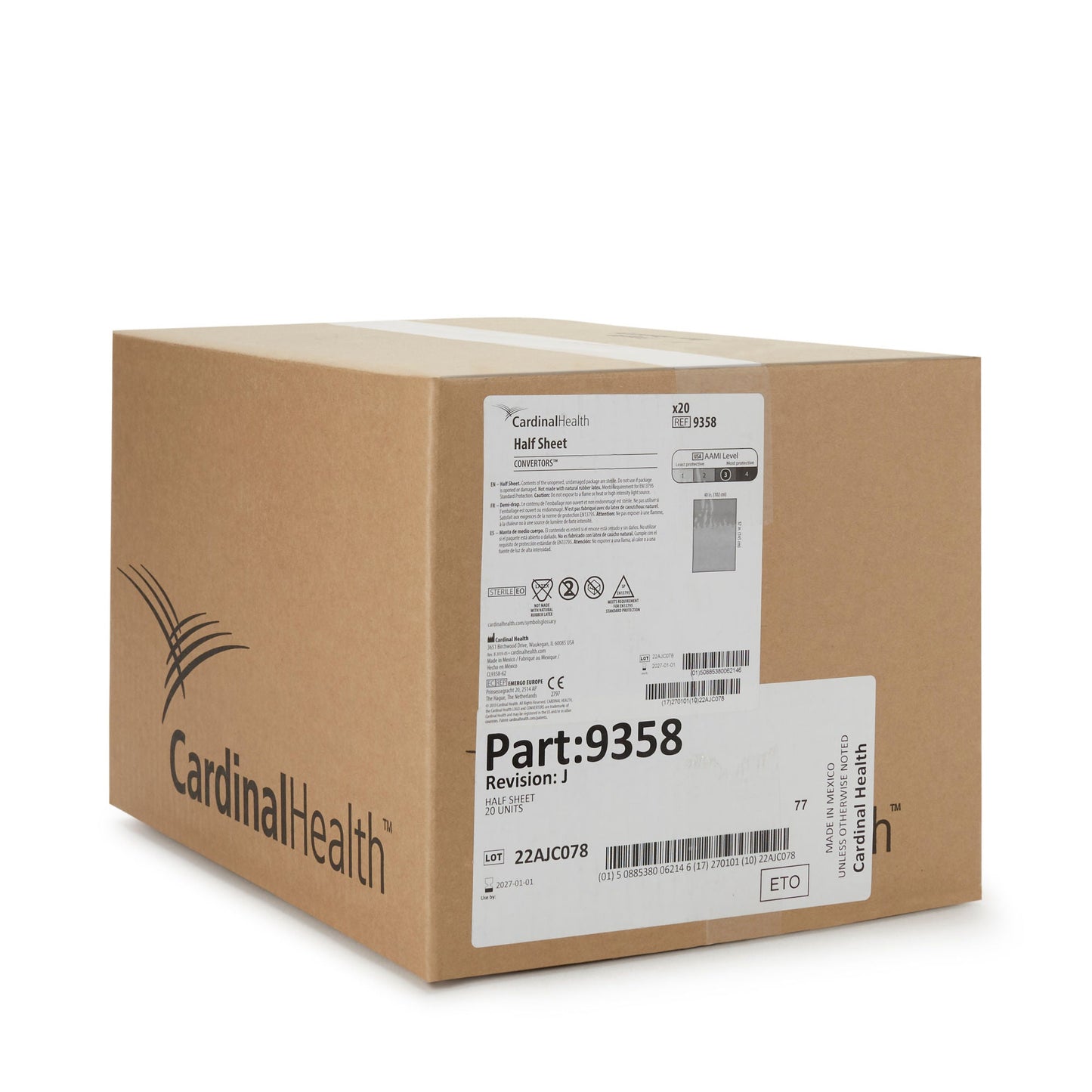 Cardinal Health™ Sterile Half General Purpose Drape