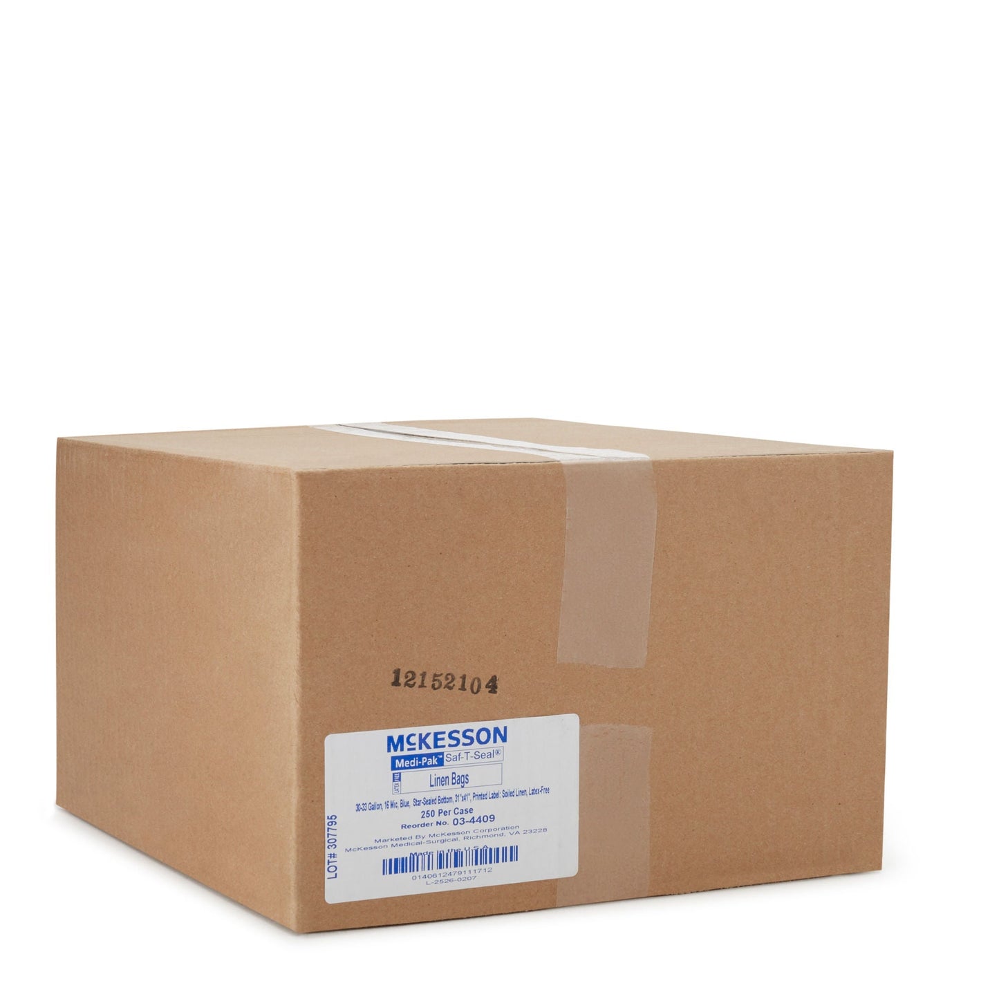 McKesson Soiled Linen Bag, Blue, 30 – , Fits Hamper Stand 198683