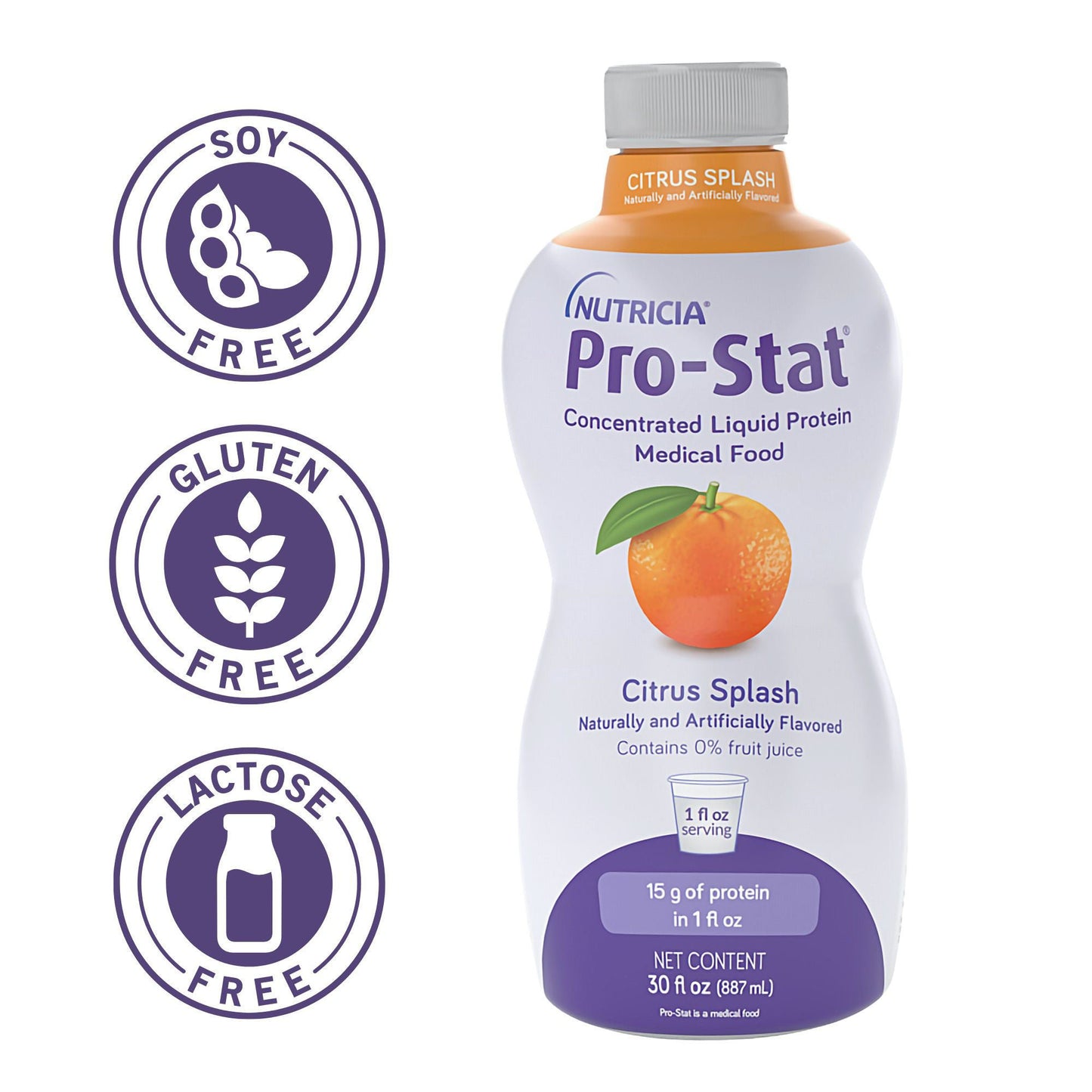 Pro-Stat® Citrus Splash Concentrated Liquid Protein, bottle
