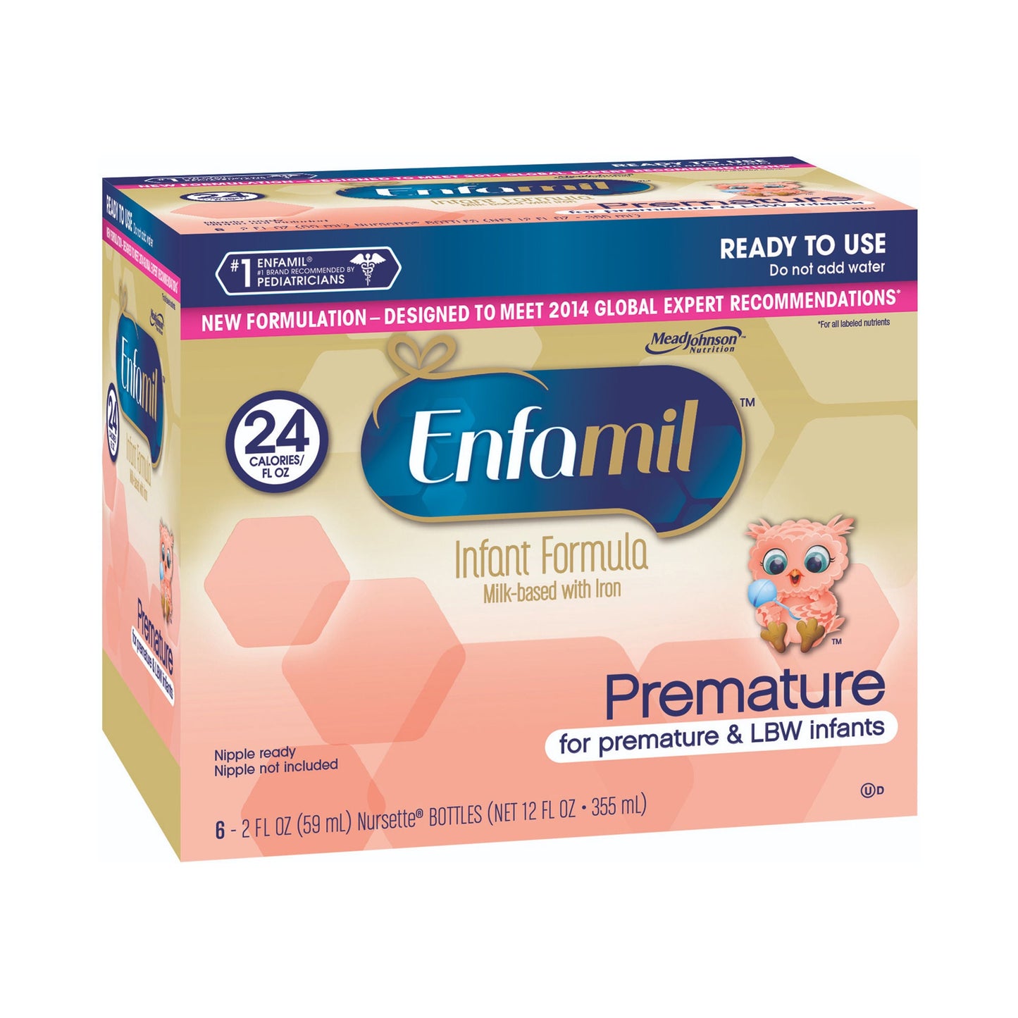 Enfamil® Premature with Iron Infant Formula, Nursette Bottle