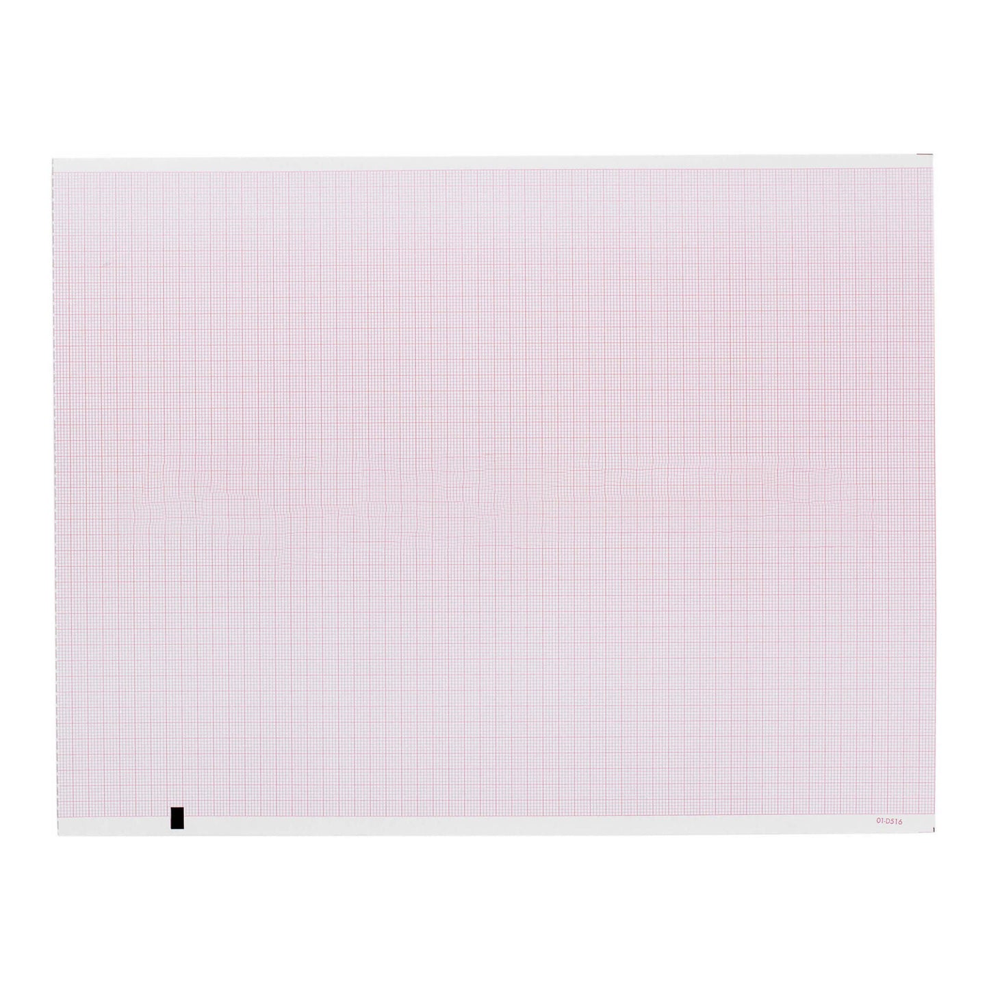 Mortara Recording Chart Paper Z-Fold Red Grid