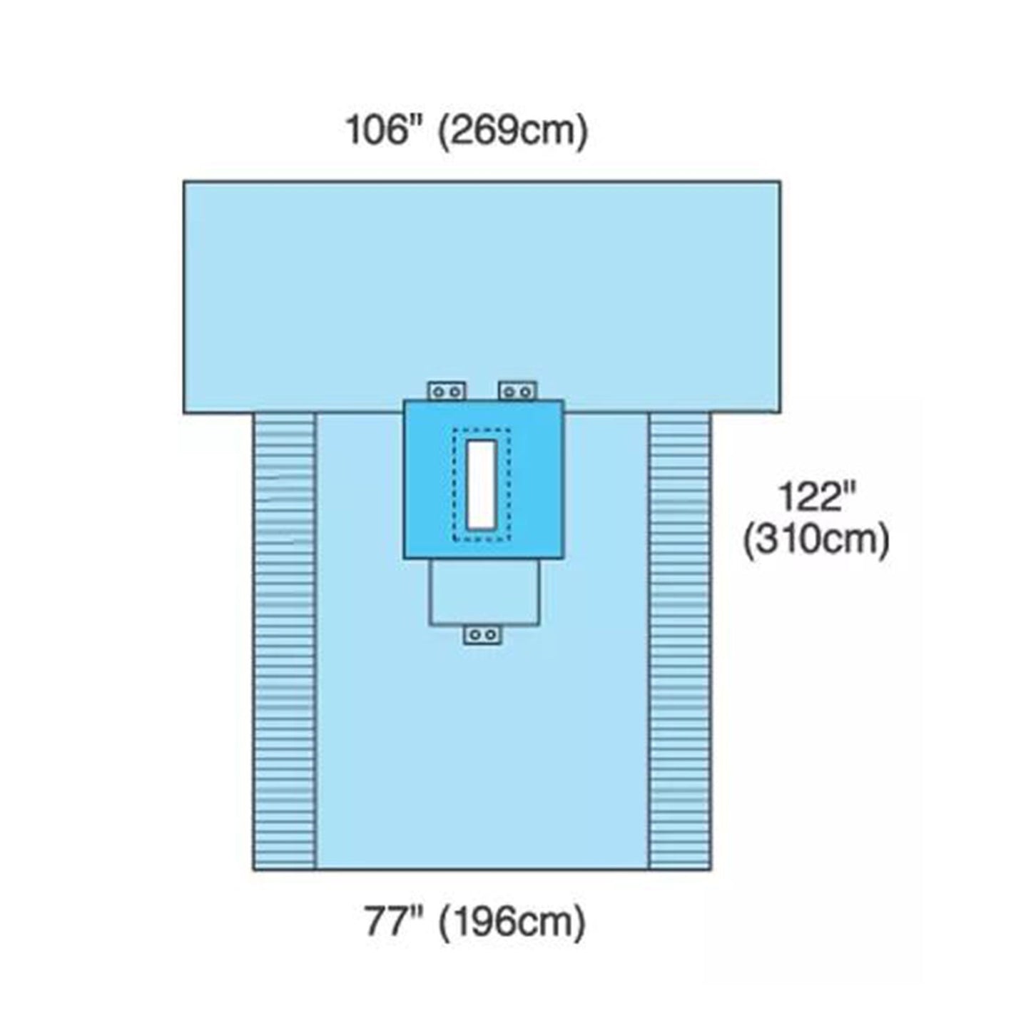 Cardinal Health Abdominal Drape Pack