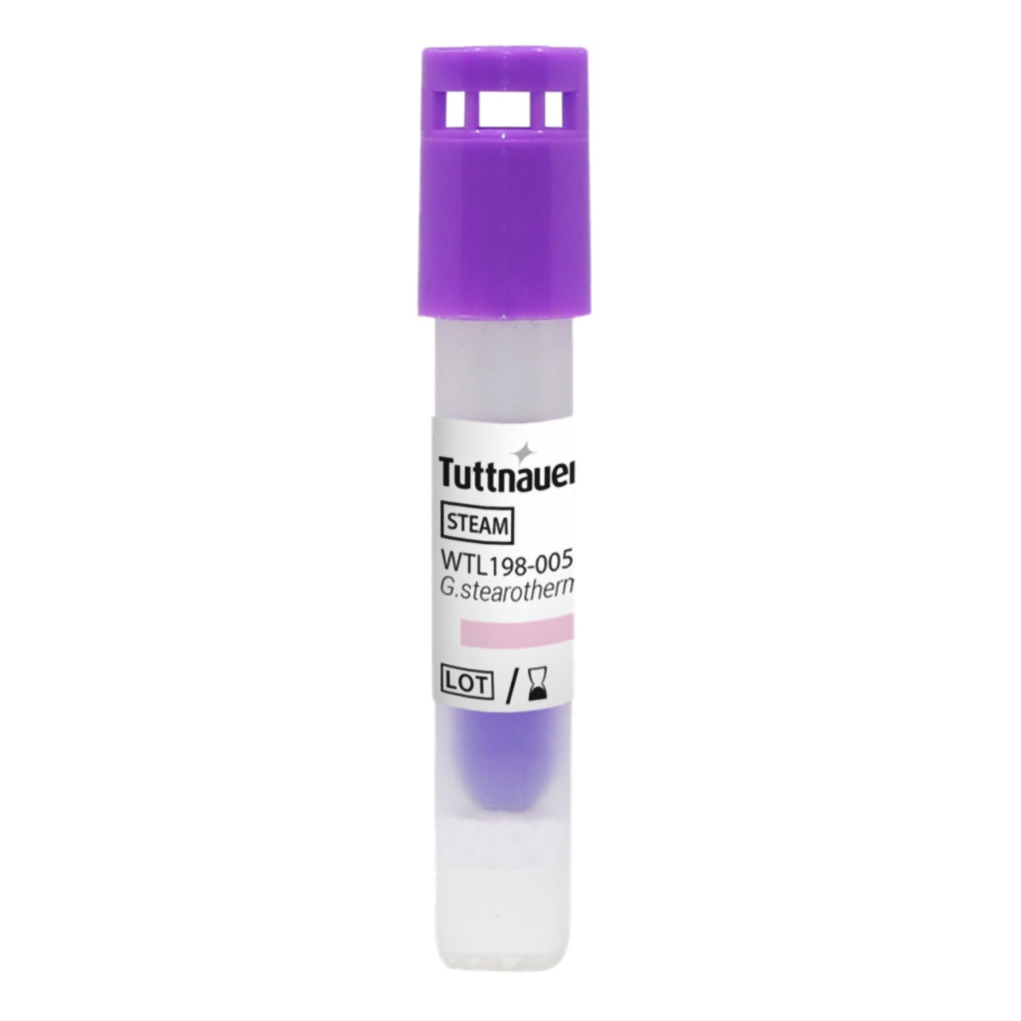 Tuttnauer Sterilization Biological Indicator Vial Steam 1 Hour Processing Time