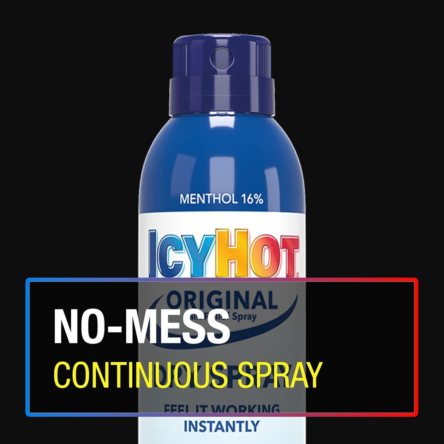 Icy Hot® Menthol Topical Pain Relief, Spray Can