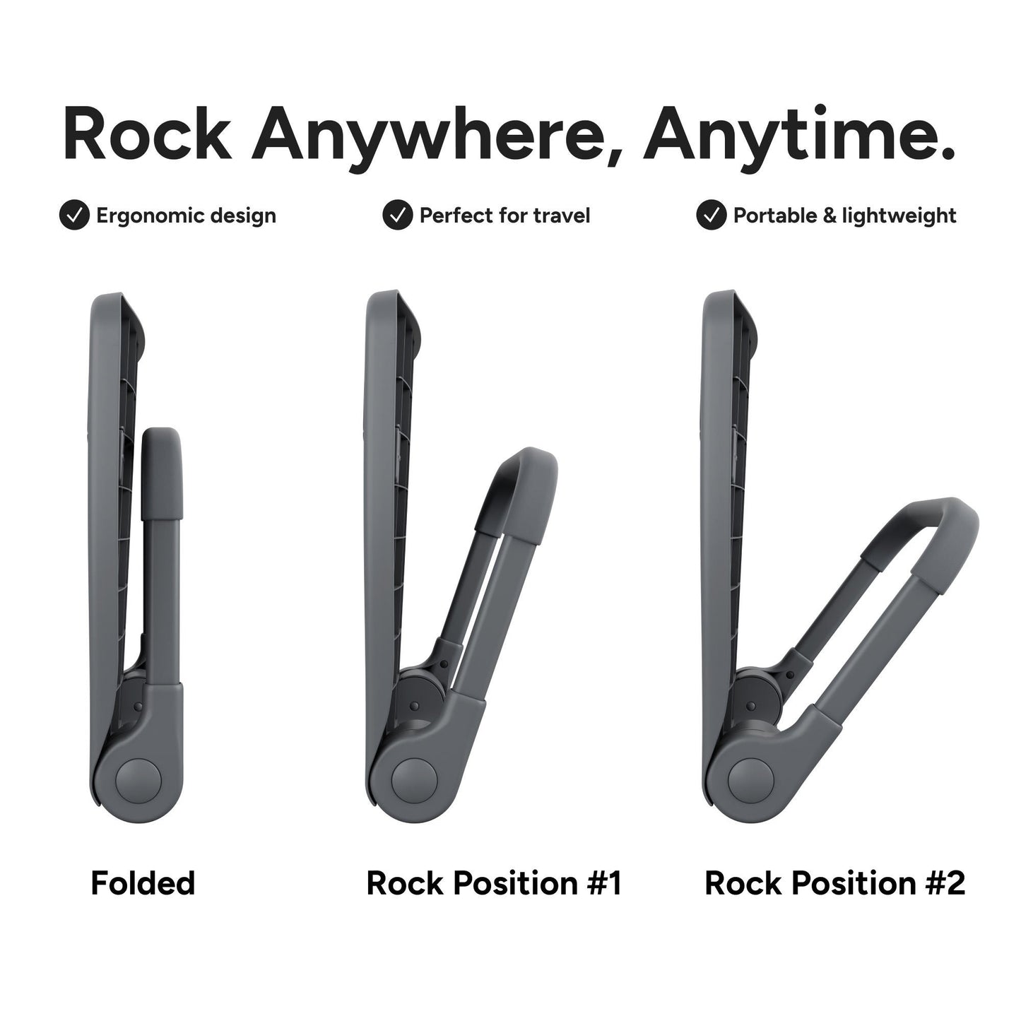 Ready Rocker Rocking Device, Gray