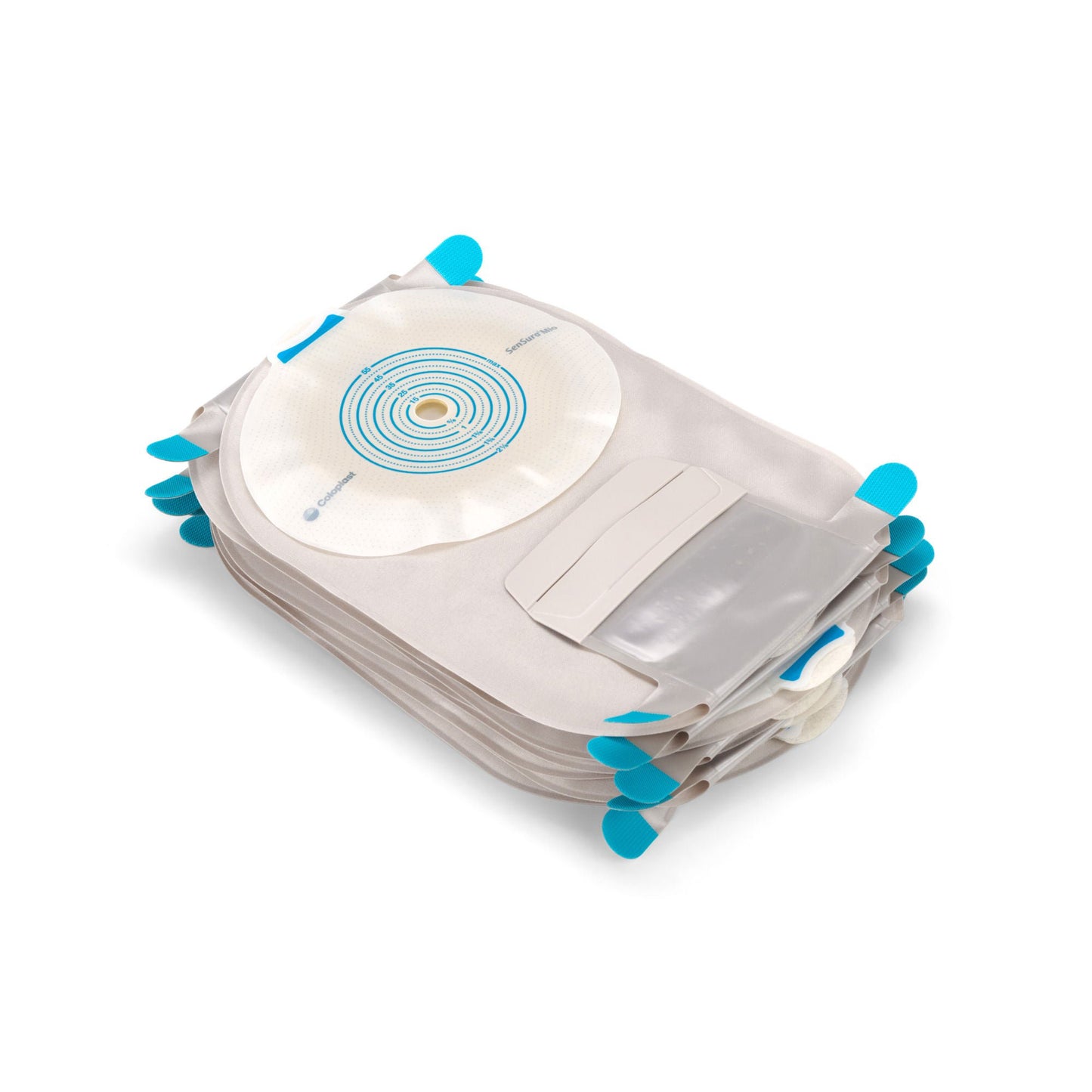 SenSura® Mio Flat 1-Piece Opaque Ostomy Pouch, Trim to fit Stomas